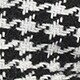 Bow ponytail holder in houndstooth BLACK IVORY j.crew: bow ponytail holder in houndstooth for women