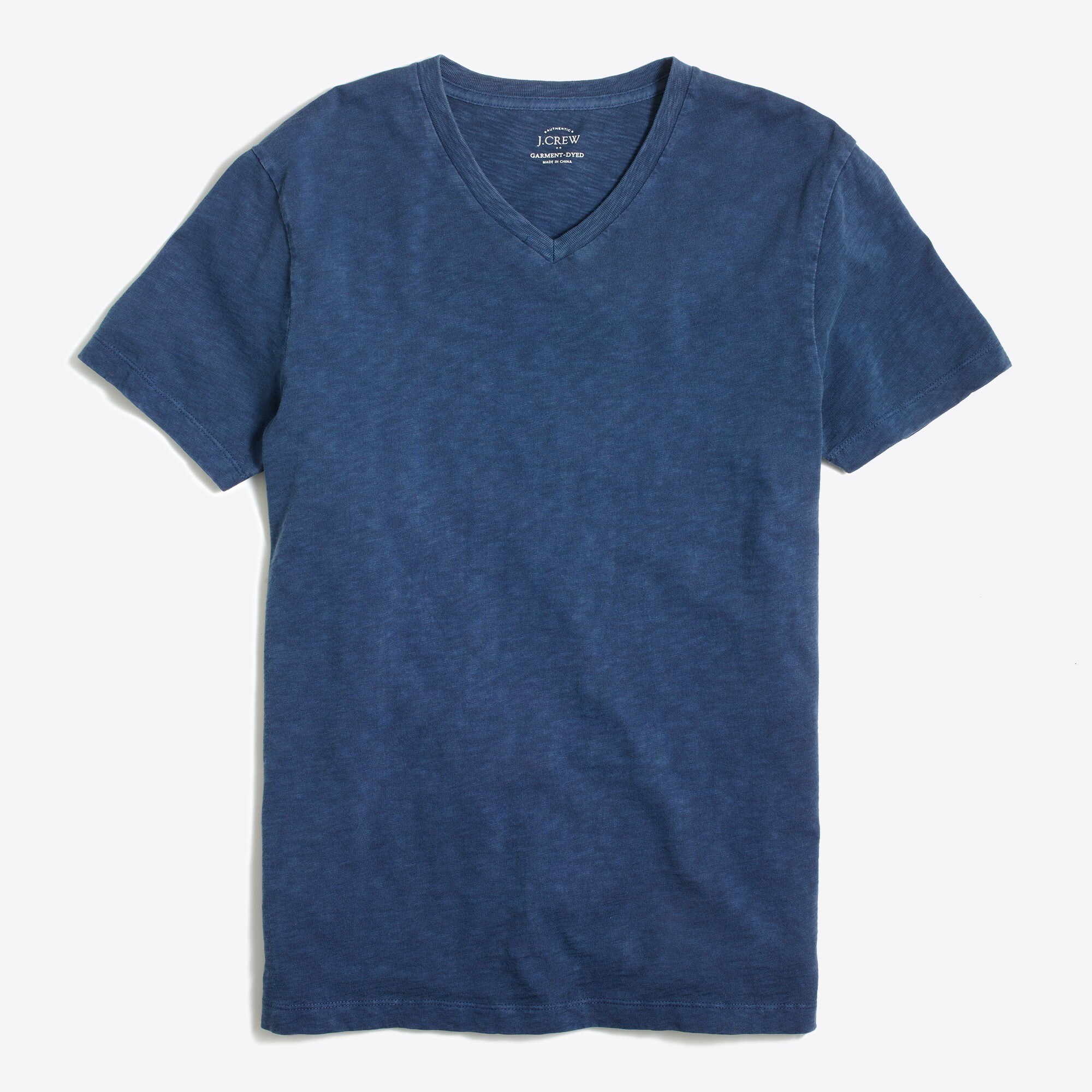 sunwashed v-neck tee for men
