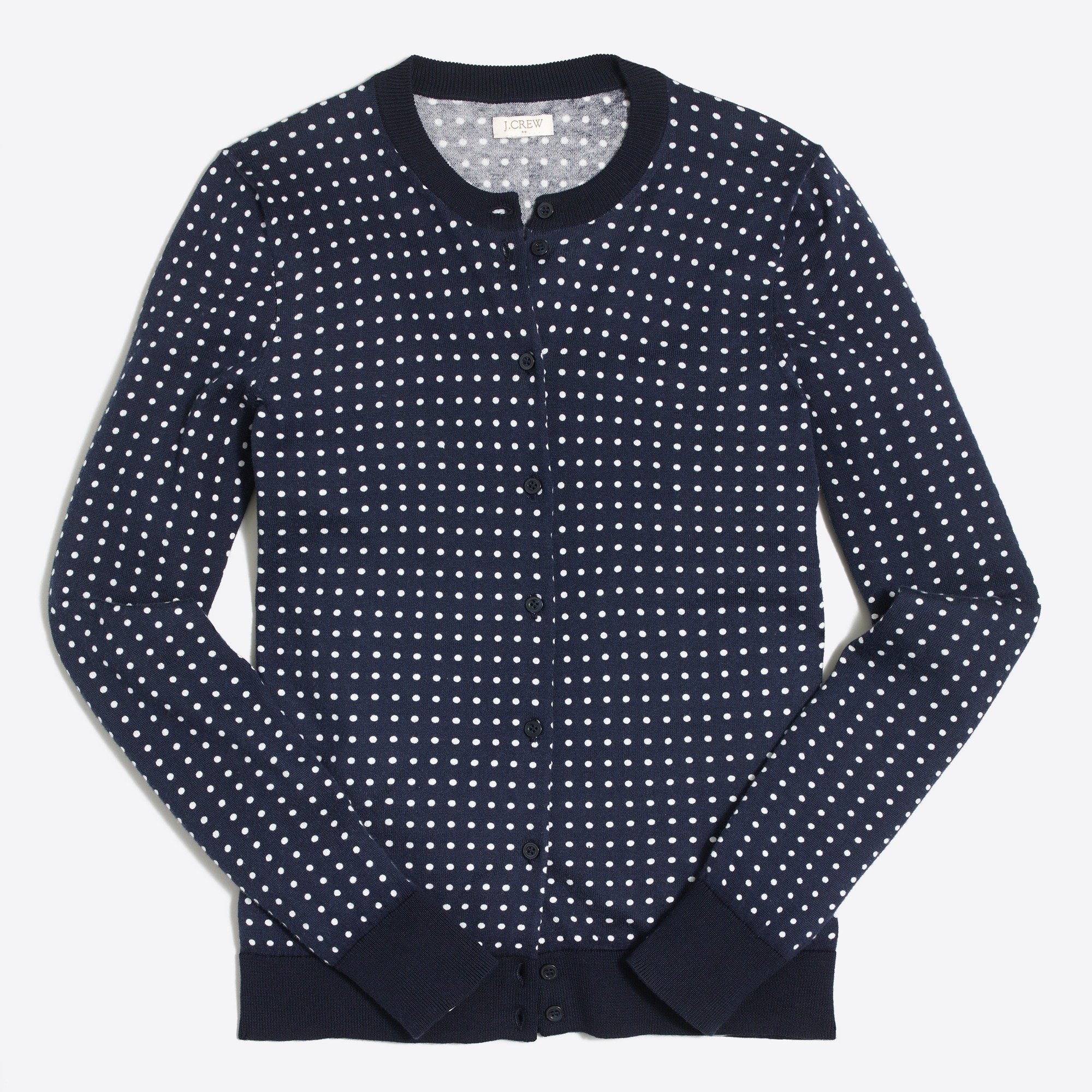 Dotted Caryn cardigan sweater