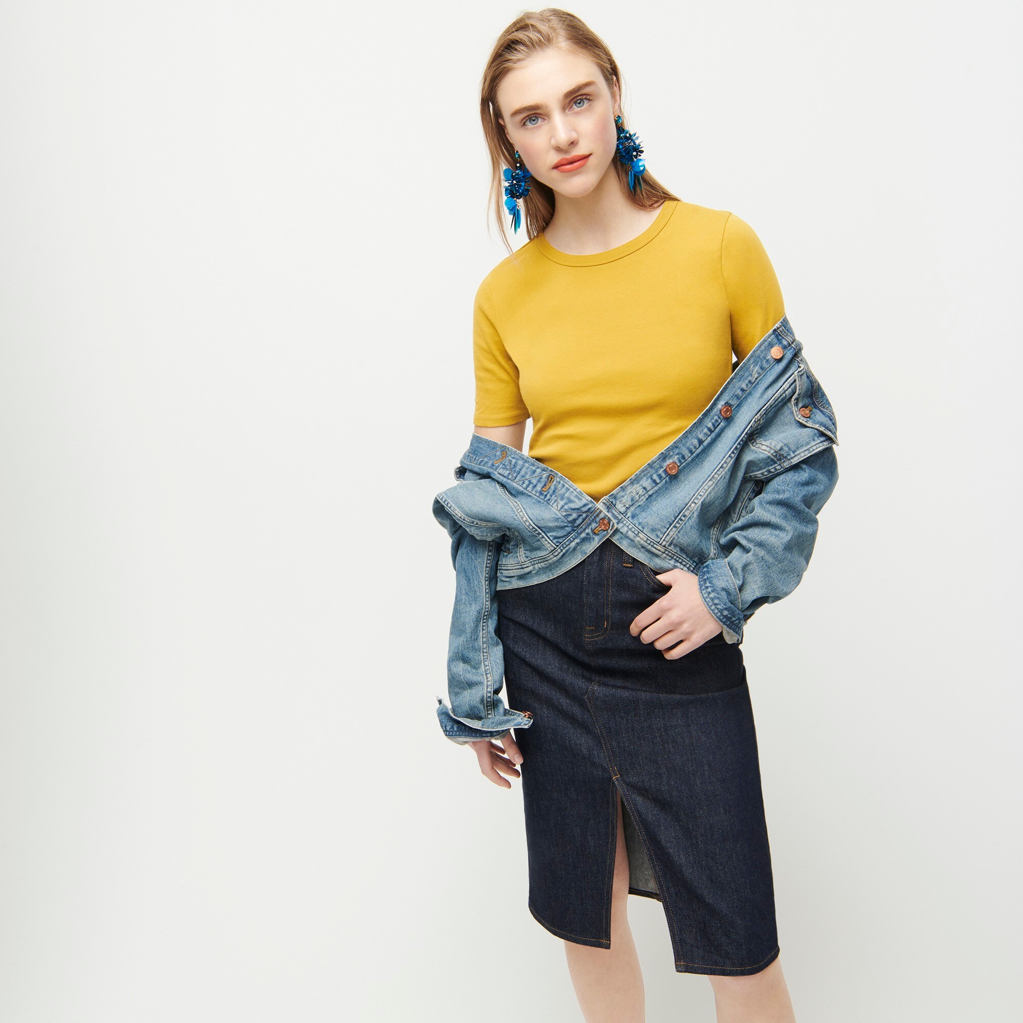 j crew slim stretch perfect shirt