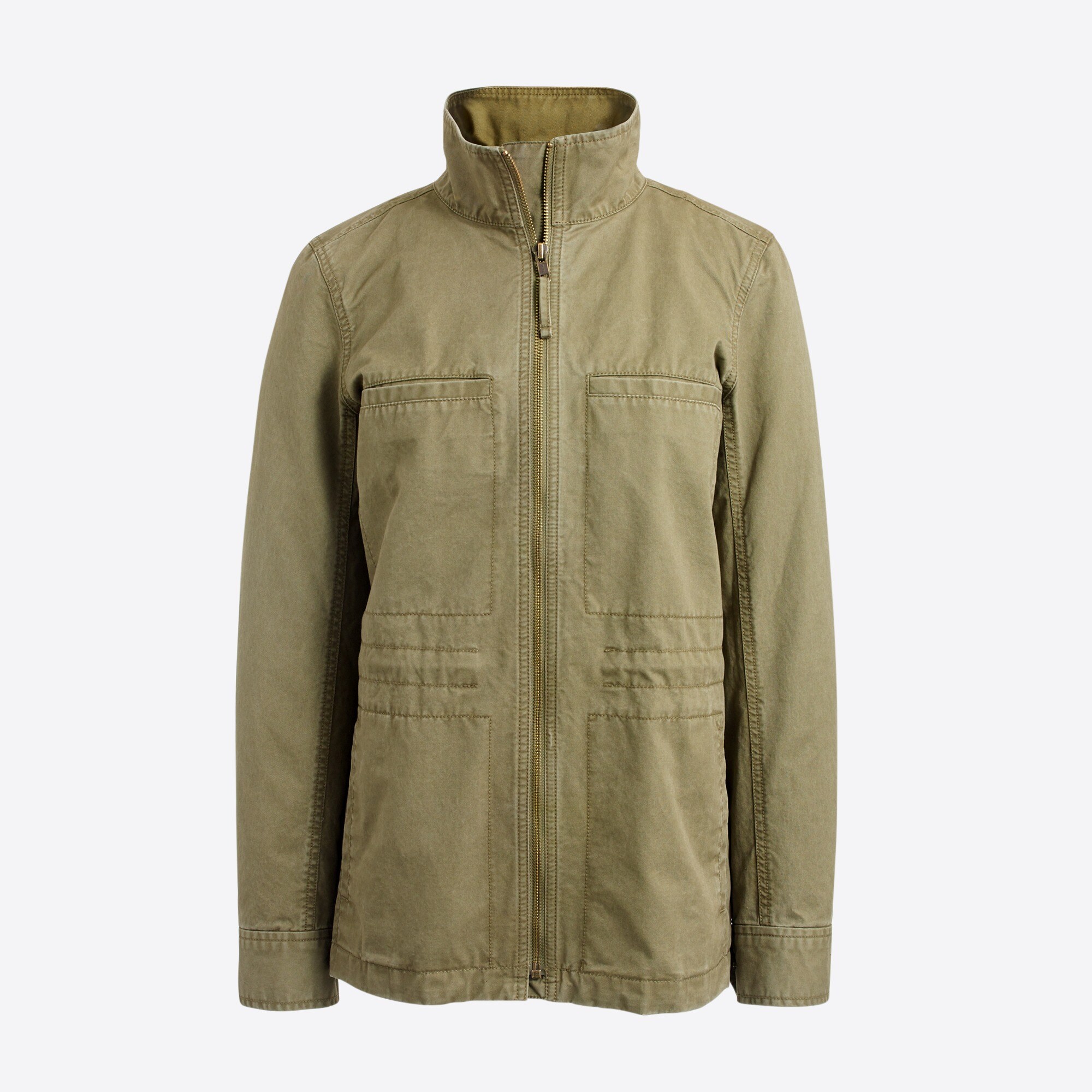 cotton pocket jacket for women