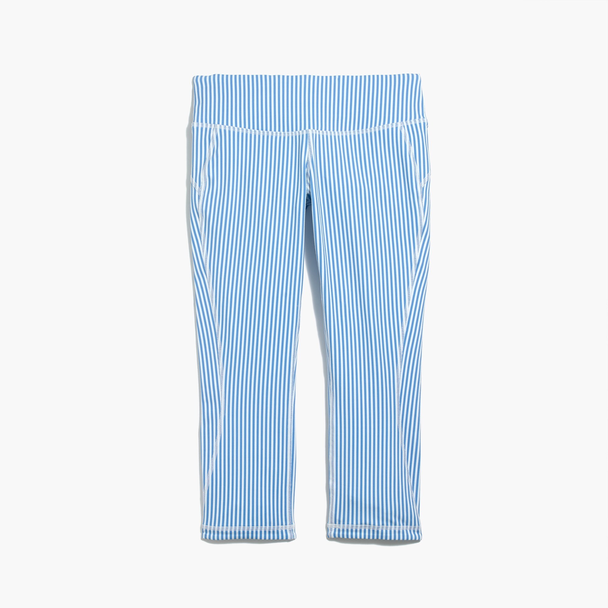New Balance® for J.Crew performance capri leggings in stripe
