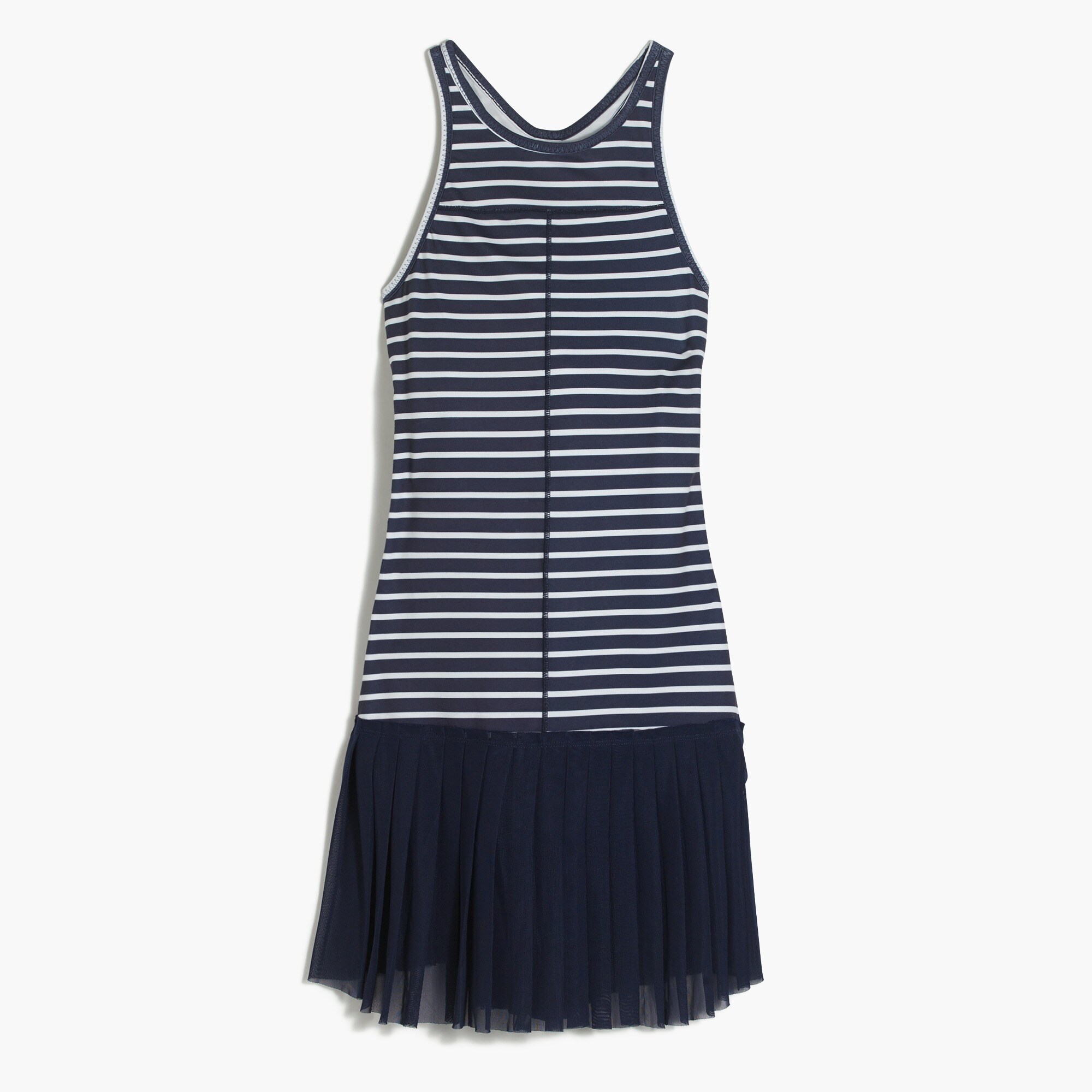 New Balance For J.Crew Tennis Dress In Stripe For Women | J.Crew
