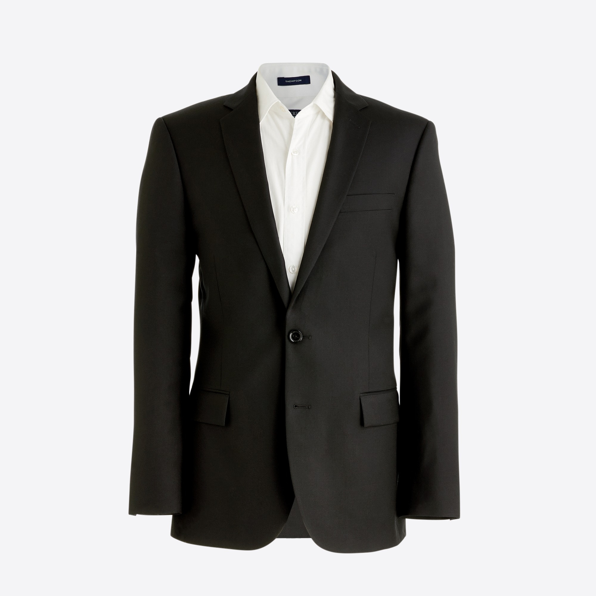  Slim Thompson suit jacket in worsted wool