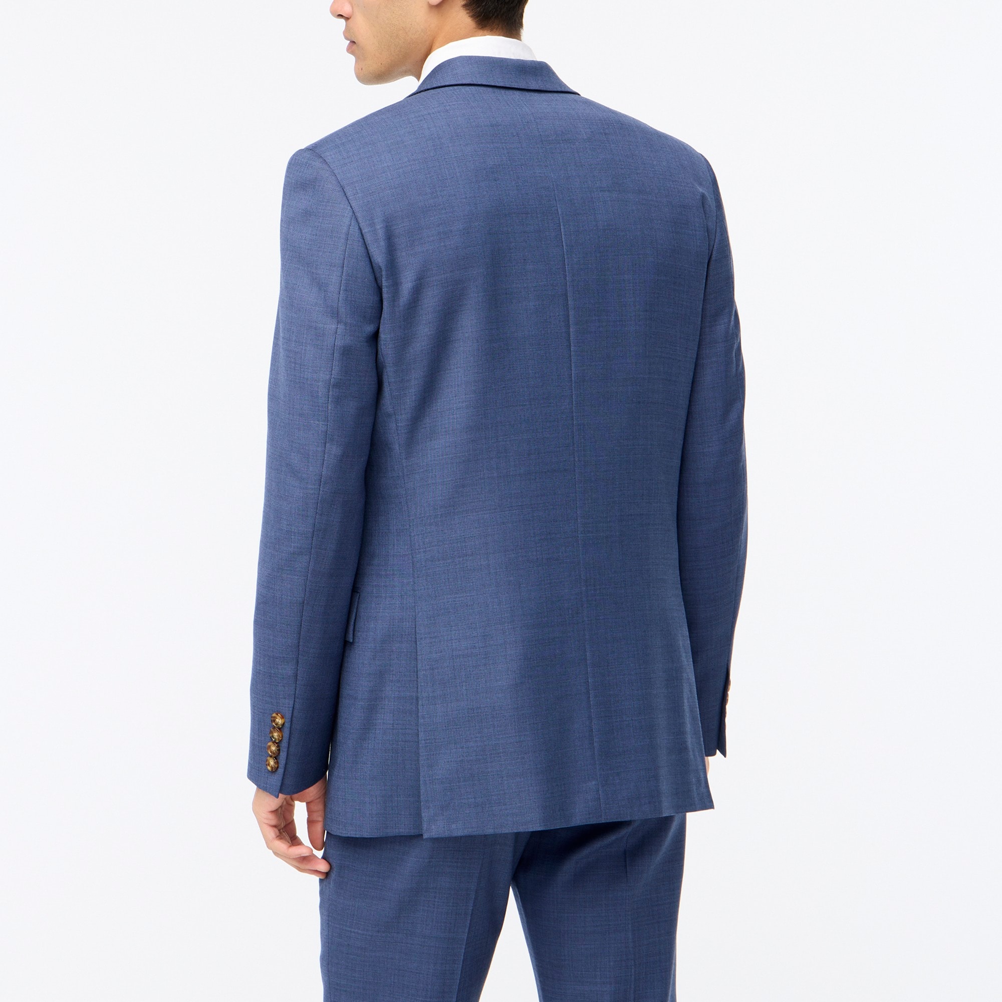 Slim-fit Thompson worsted wool suit jacket