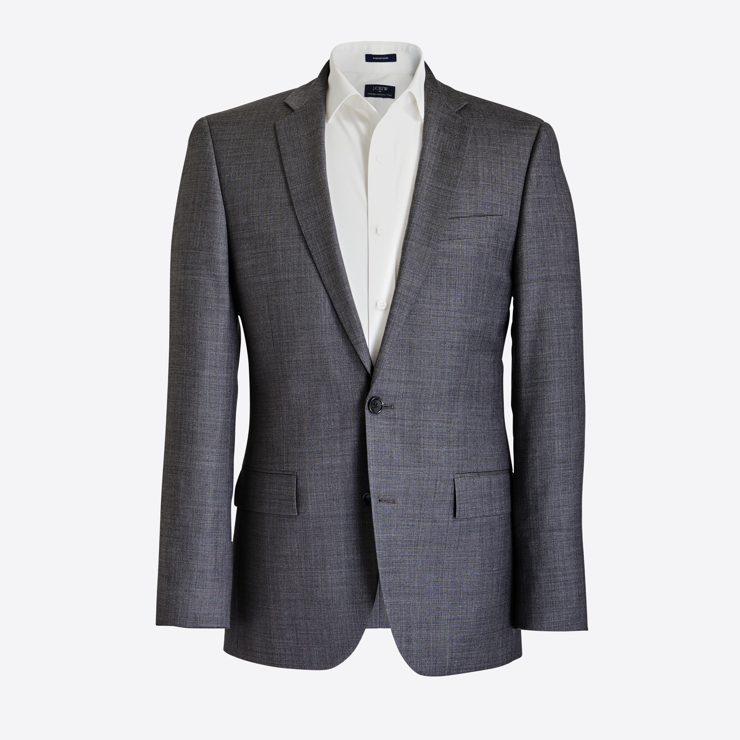 Slim-fit Thompson worsted wool suit jacket