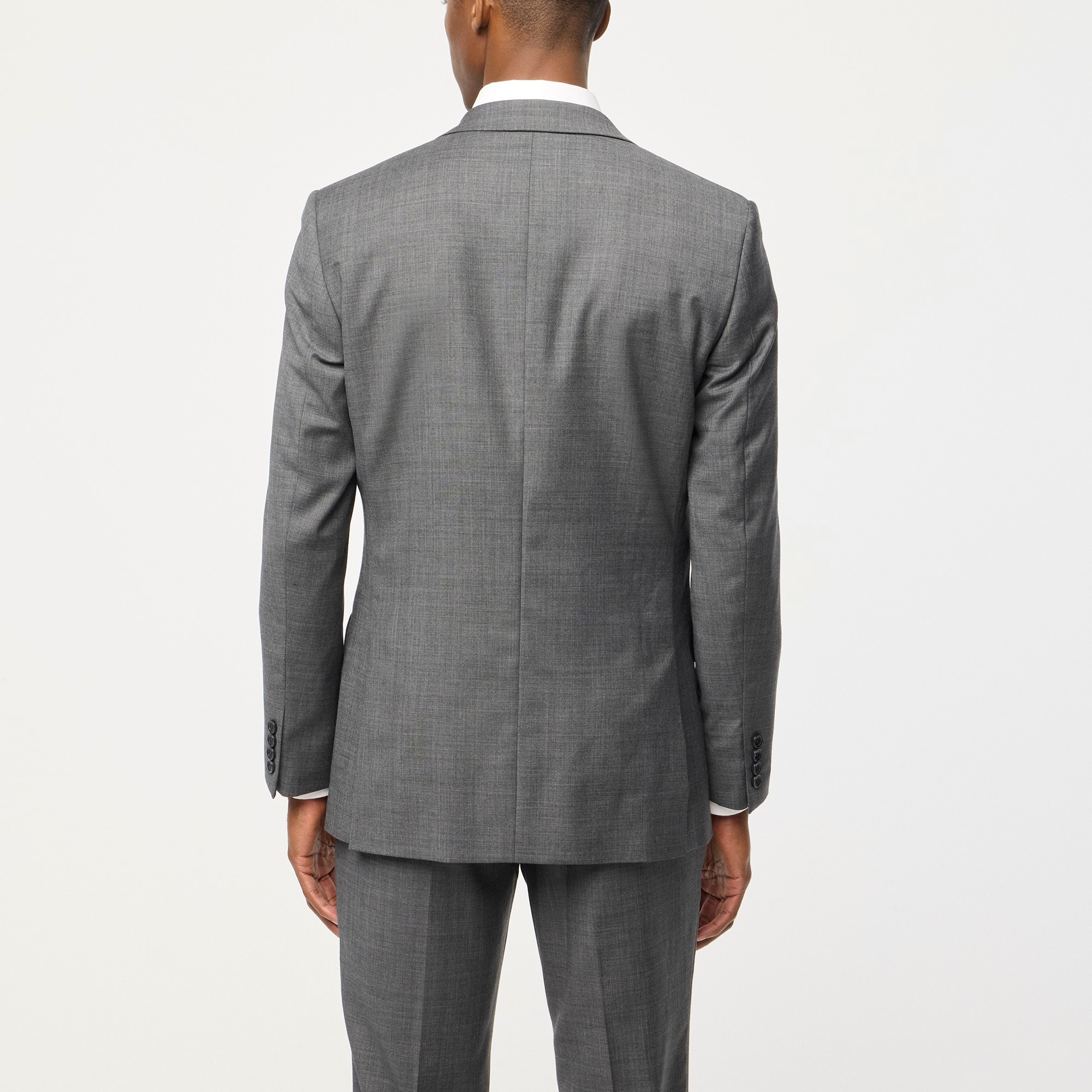 Slim-fit Thompson worsted wool suit jacket
