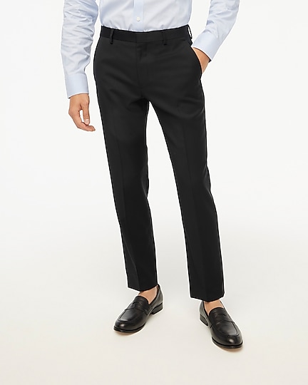 factory: slim thompson suit pant in worsted wool for men