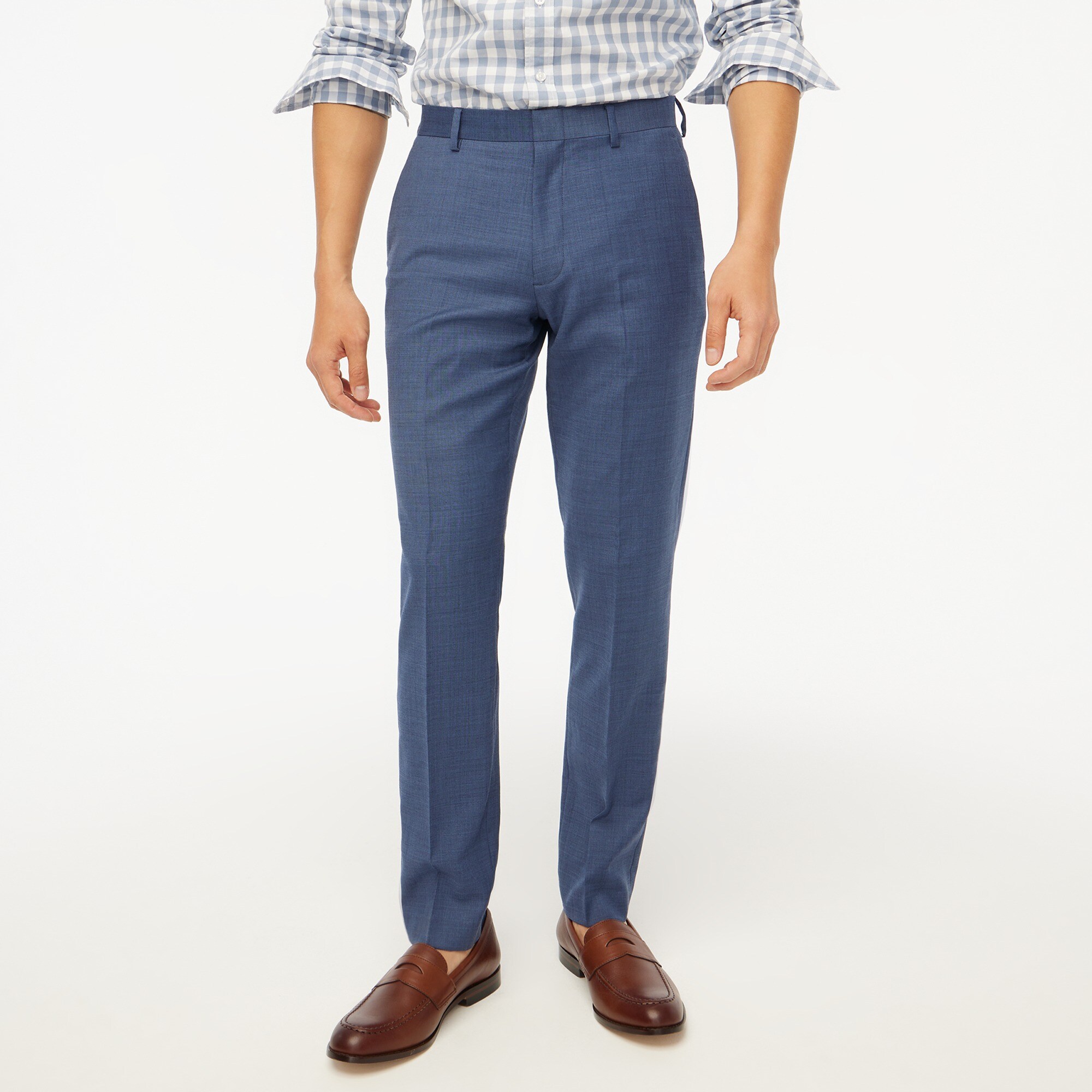Slim thompson suit pant in worsted wool 2025
