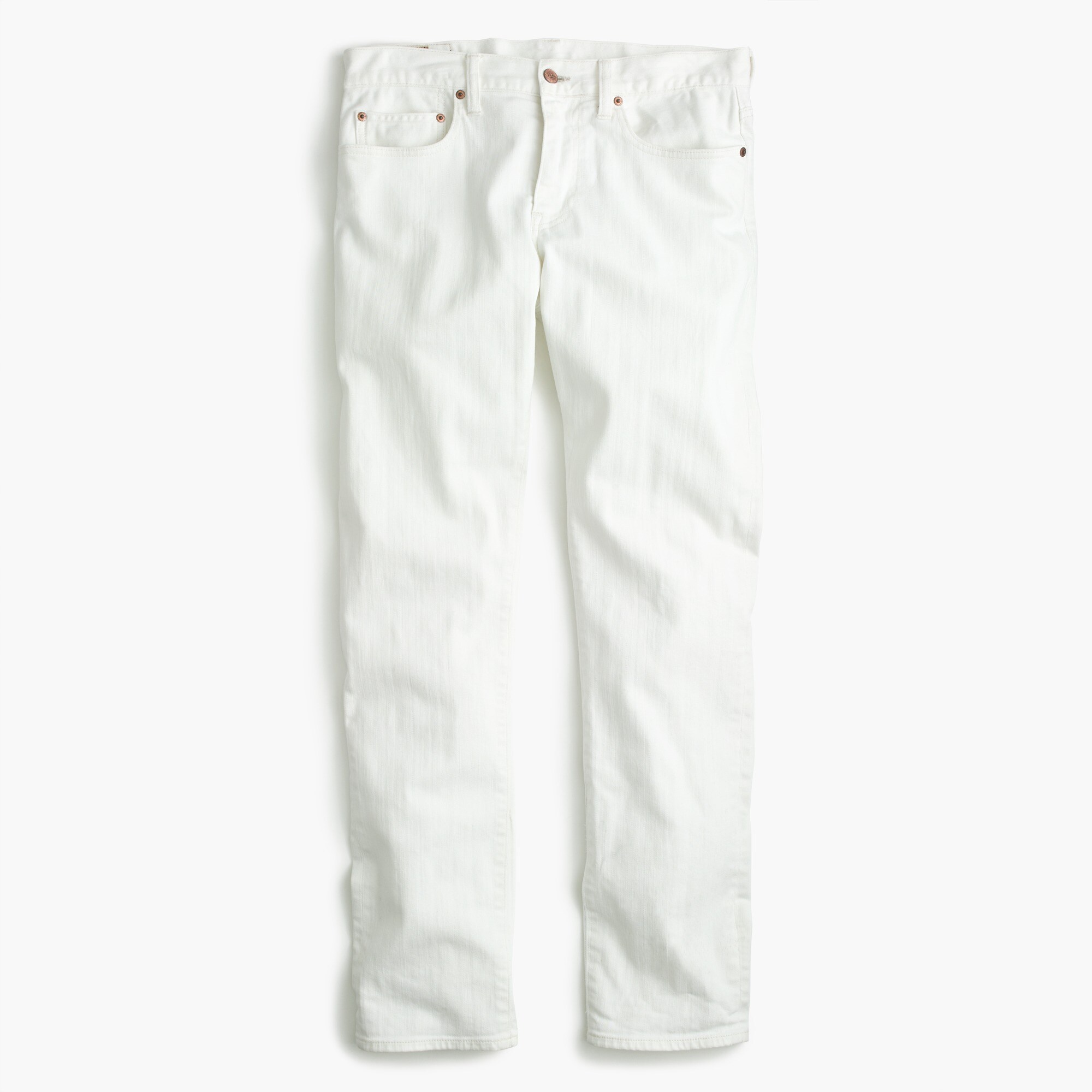 484 Slim-fit stretch jean in white