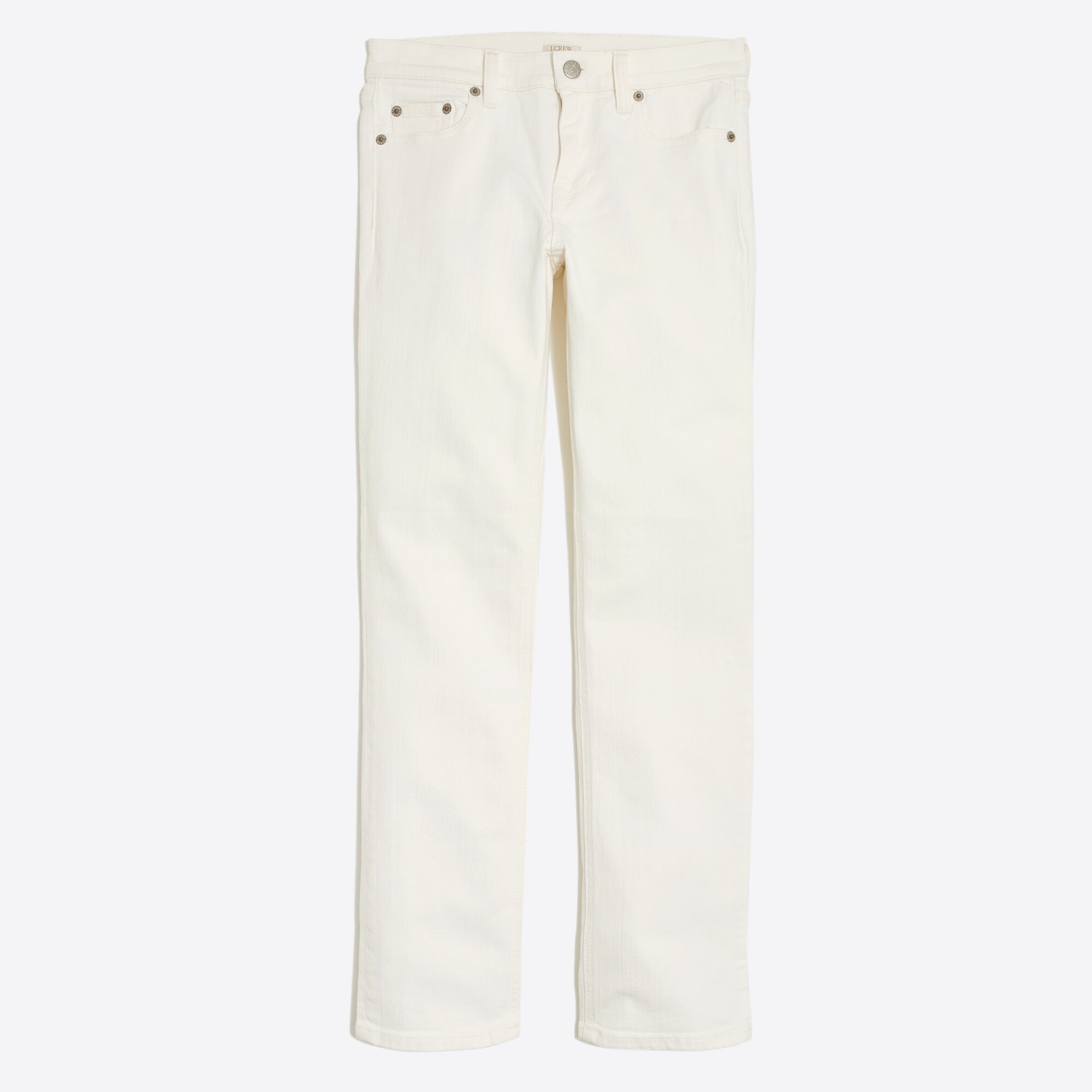 white wash straight &amp; narrow jean with 29" inseam for women