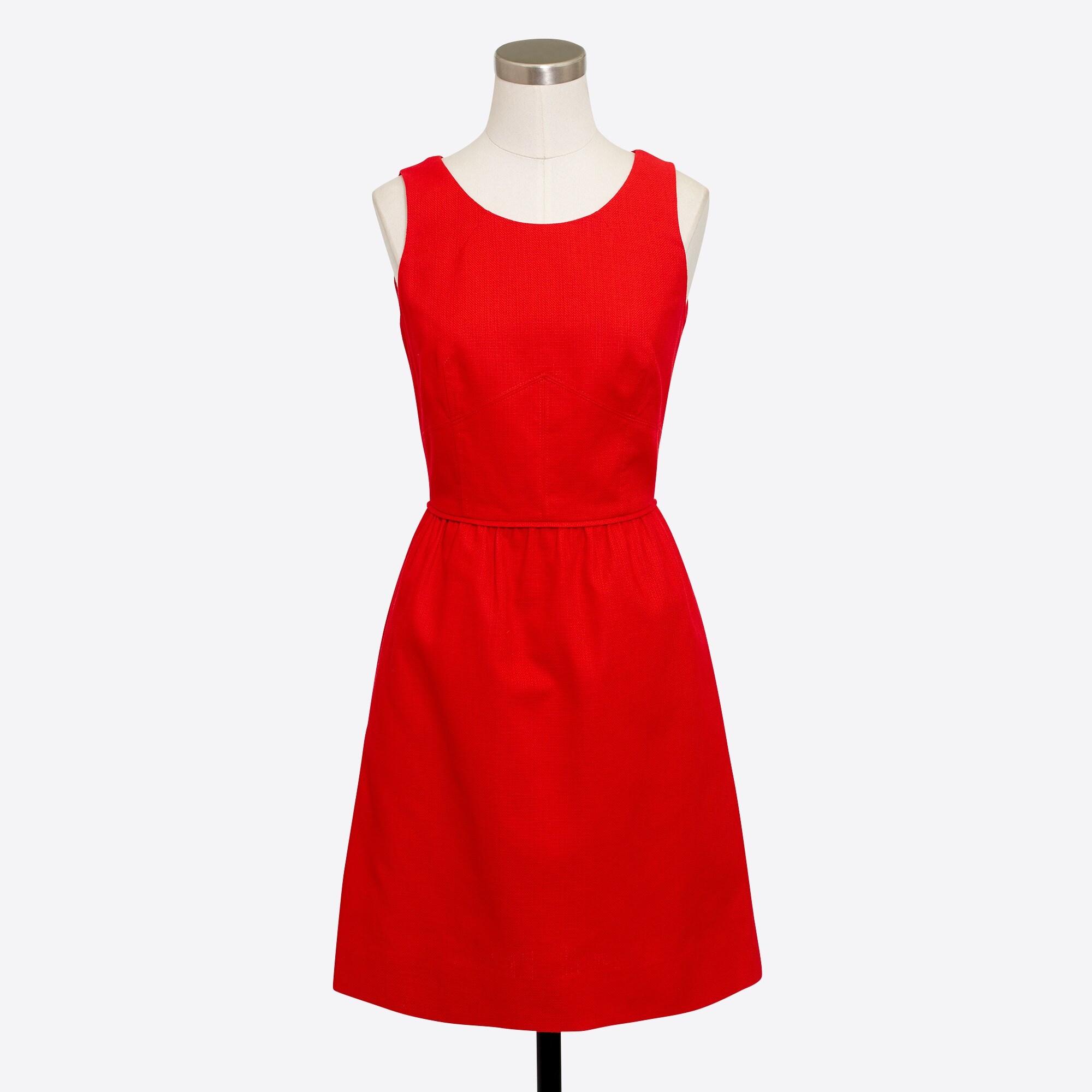 pleated shift dress for women