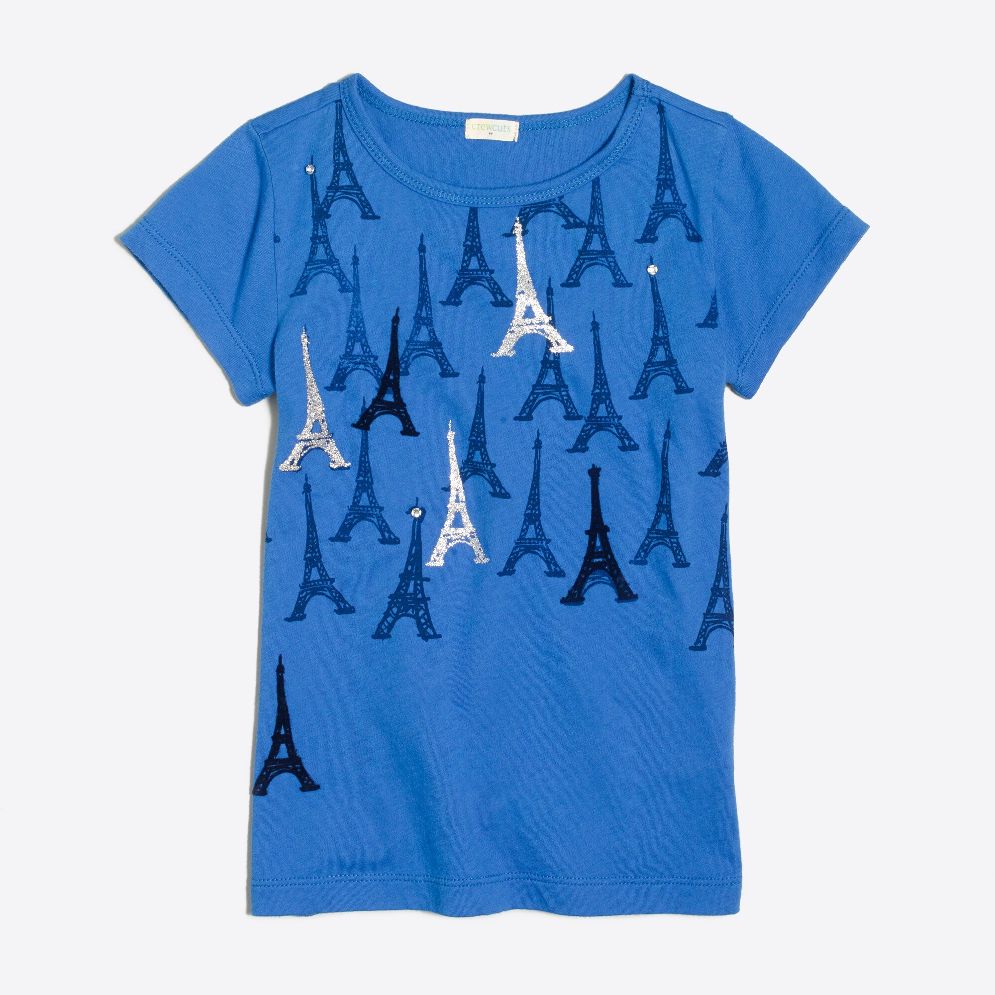 Girls' Paris graphic tee