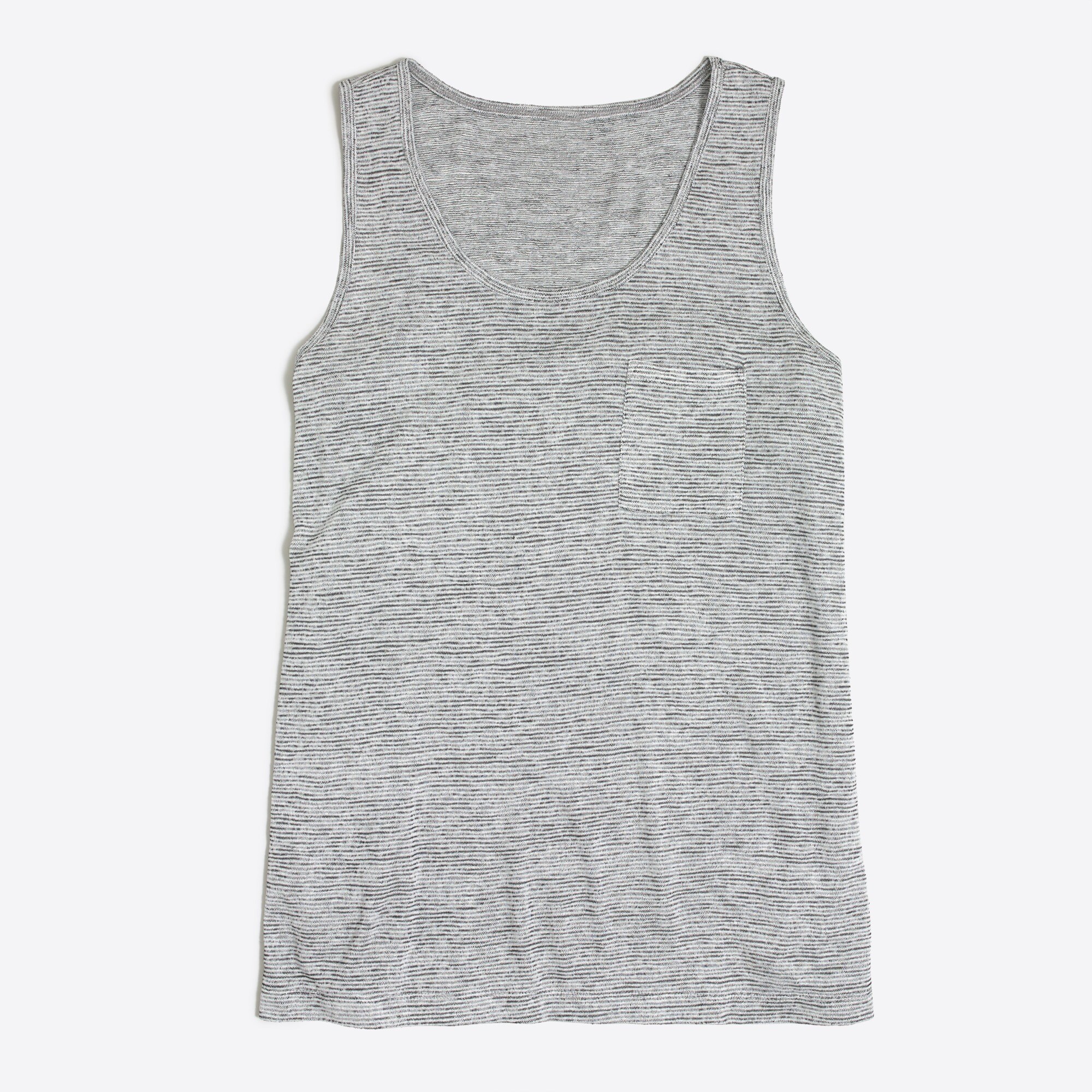 space-dyed tank top for women