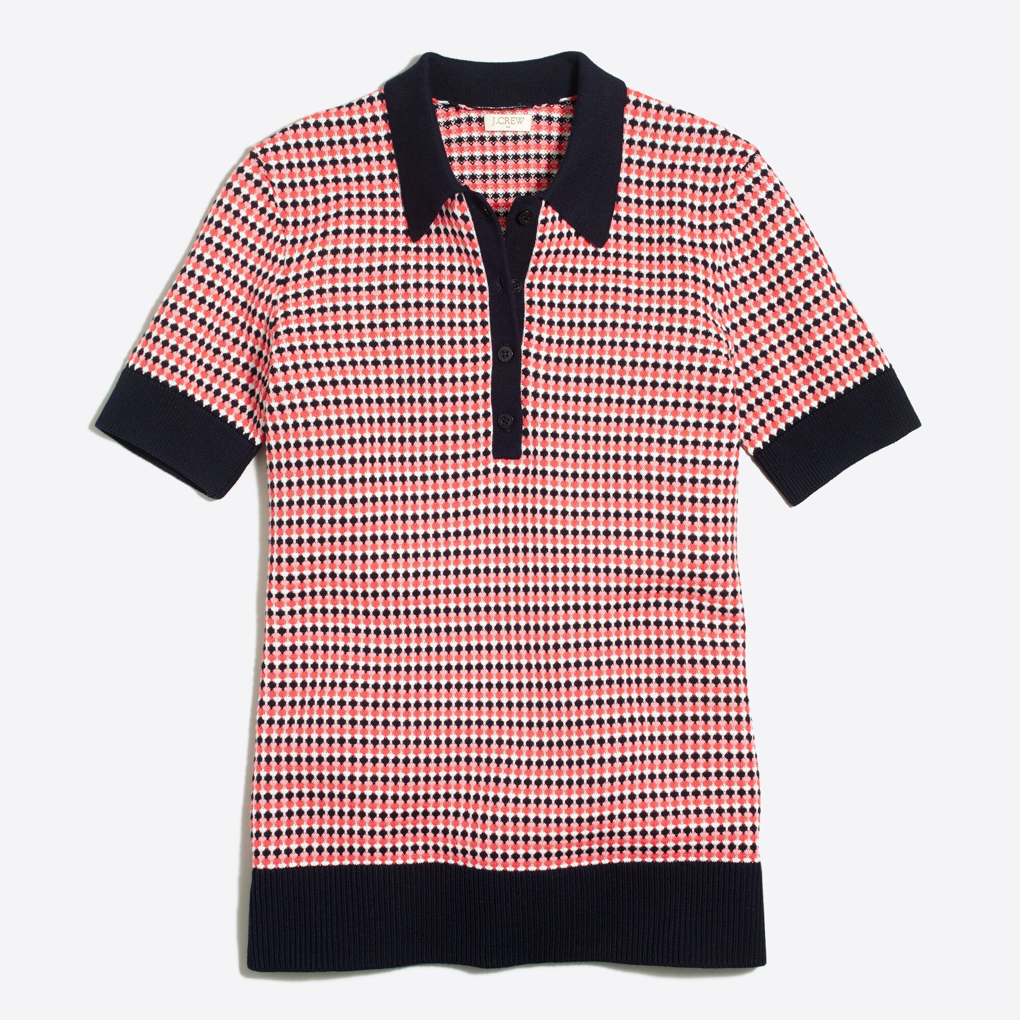 cotton polo sweater for women