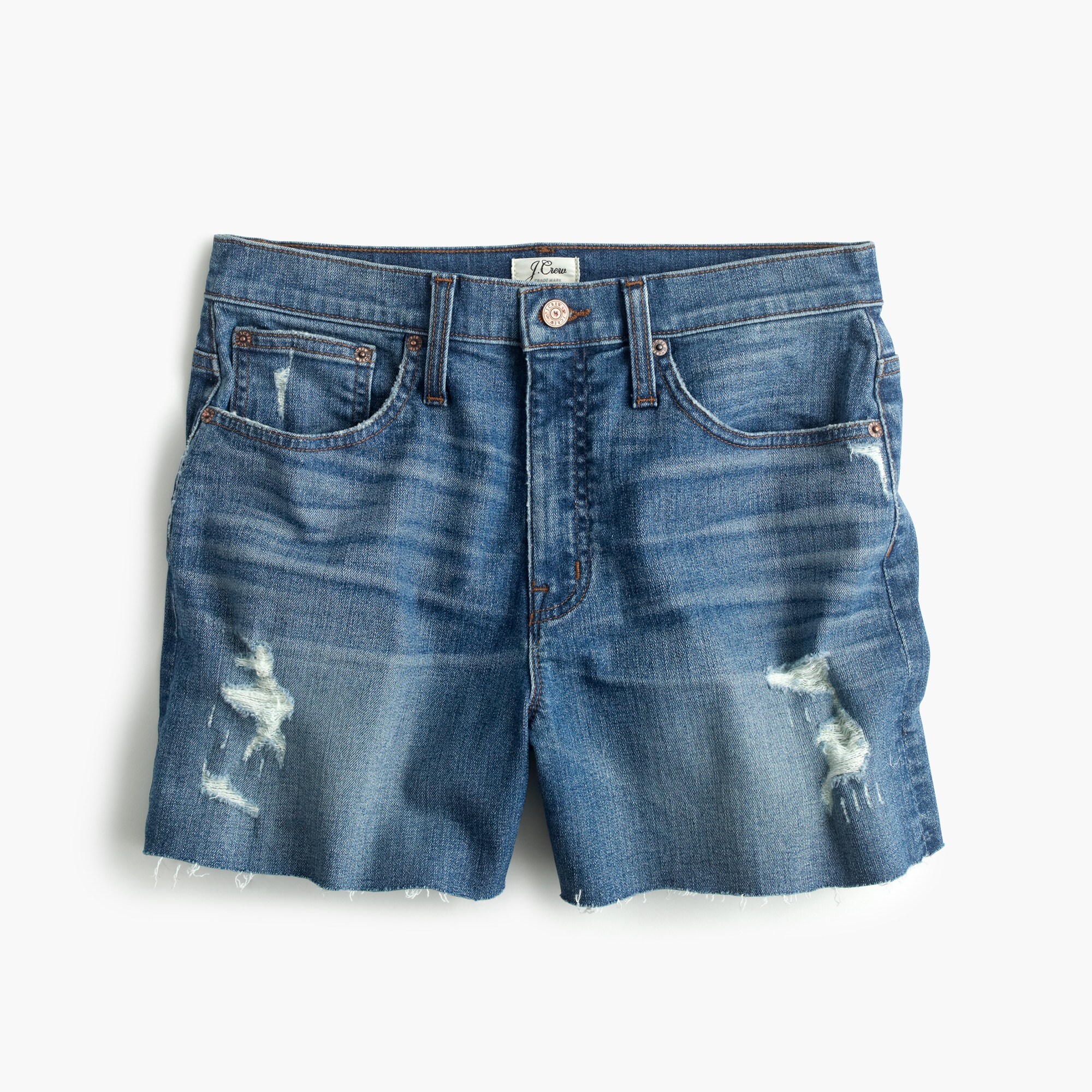 Women's HighRise Distressed Denim Short Women's Shorts J.Crew