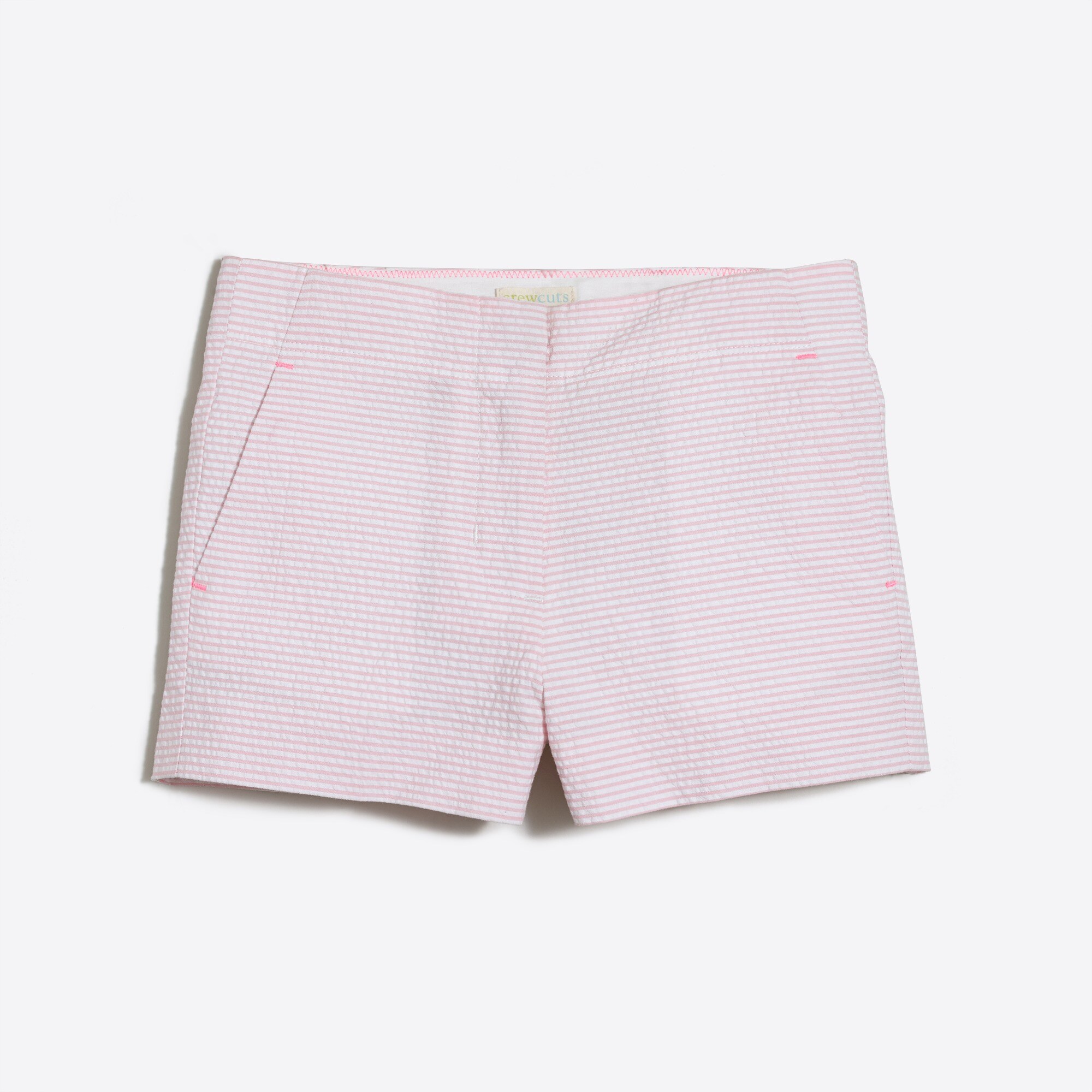 Girls' seersucker short