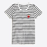 Strawberry striped collector tee