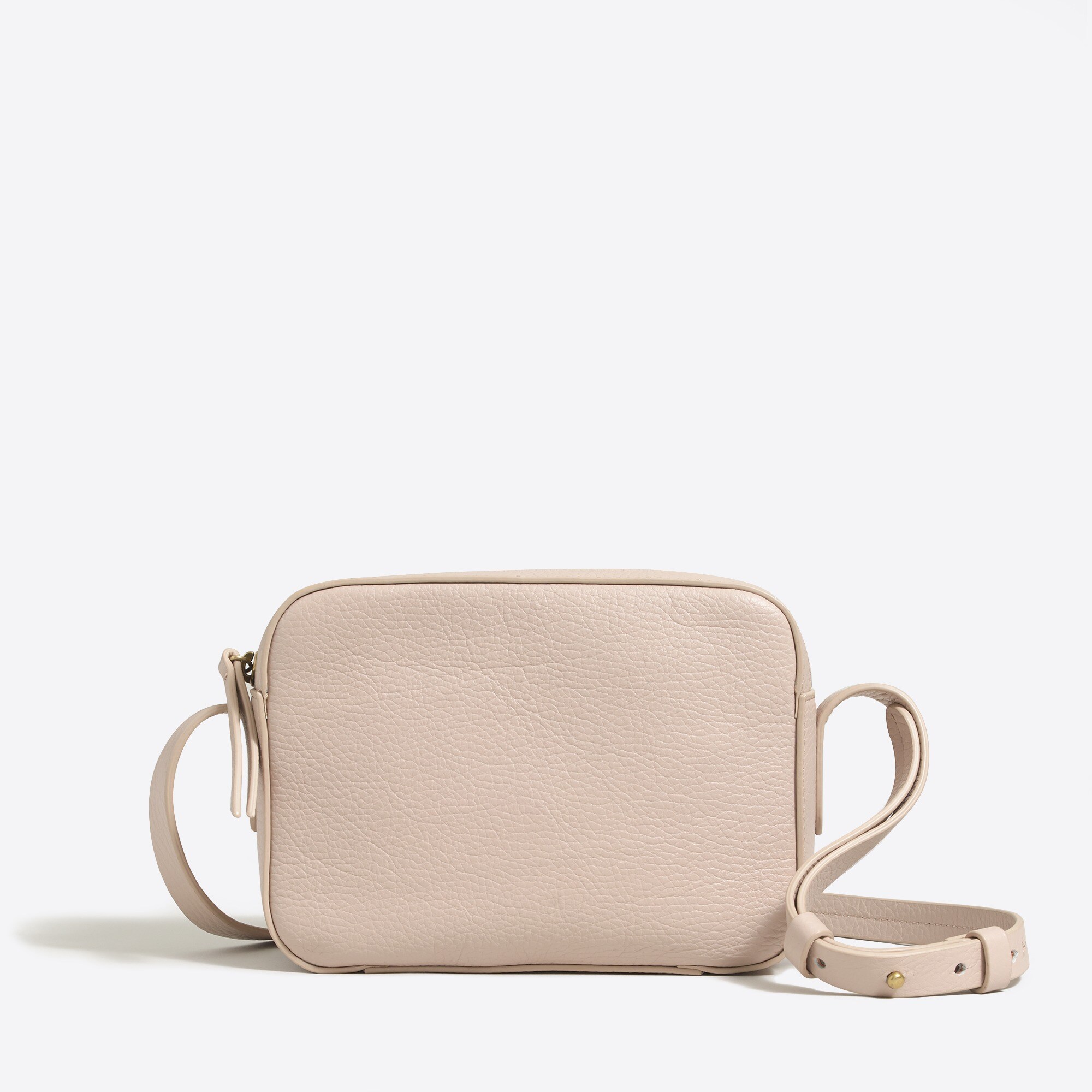 Mini crossbody bag in leather
