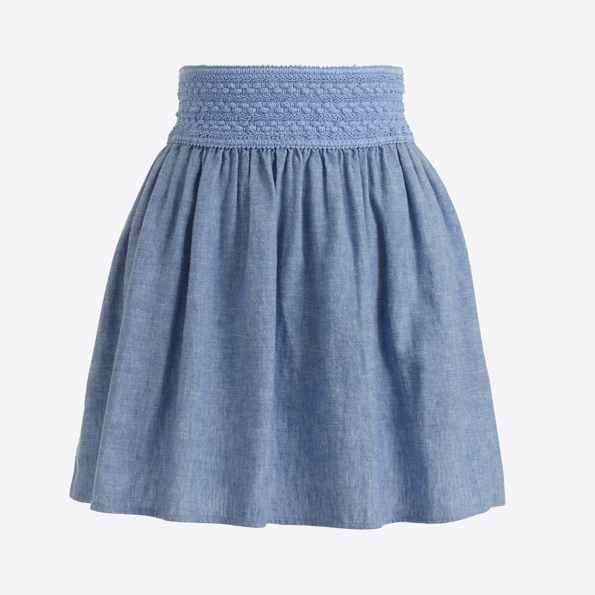 Chambray skirt