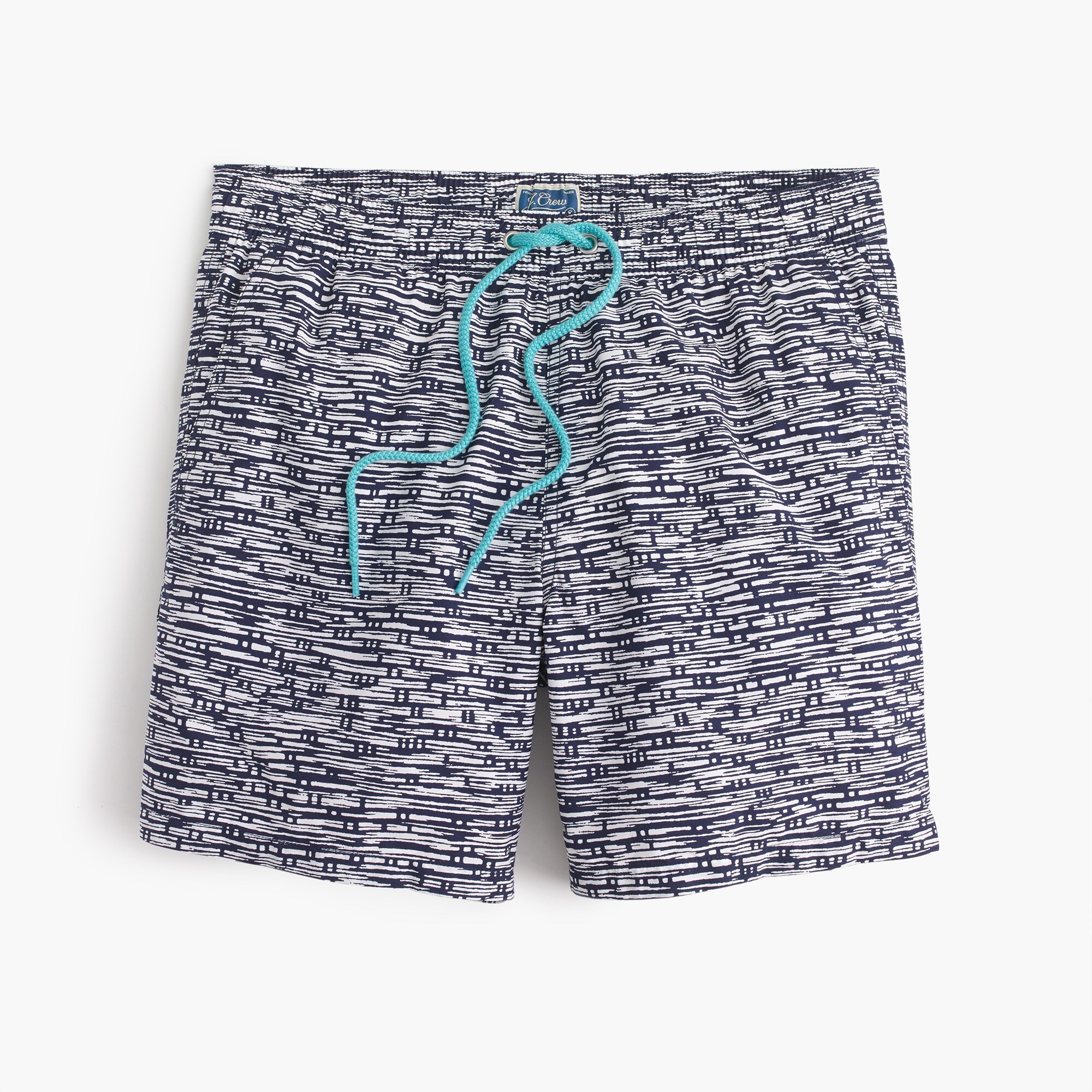 J.Crew 6 Swim Trunk In Geometric Print