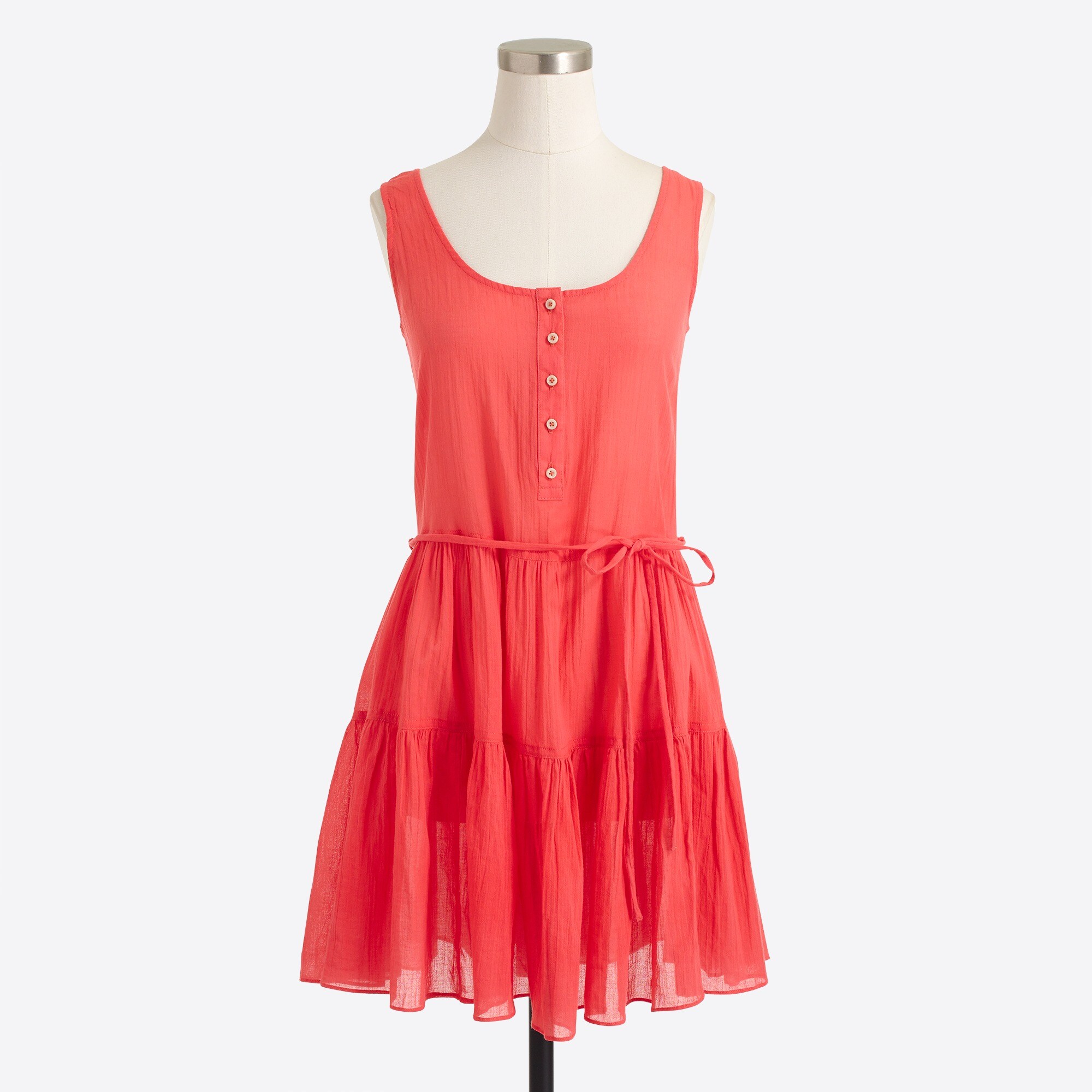 Henley tank dress