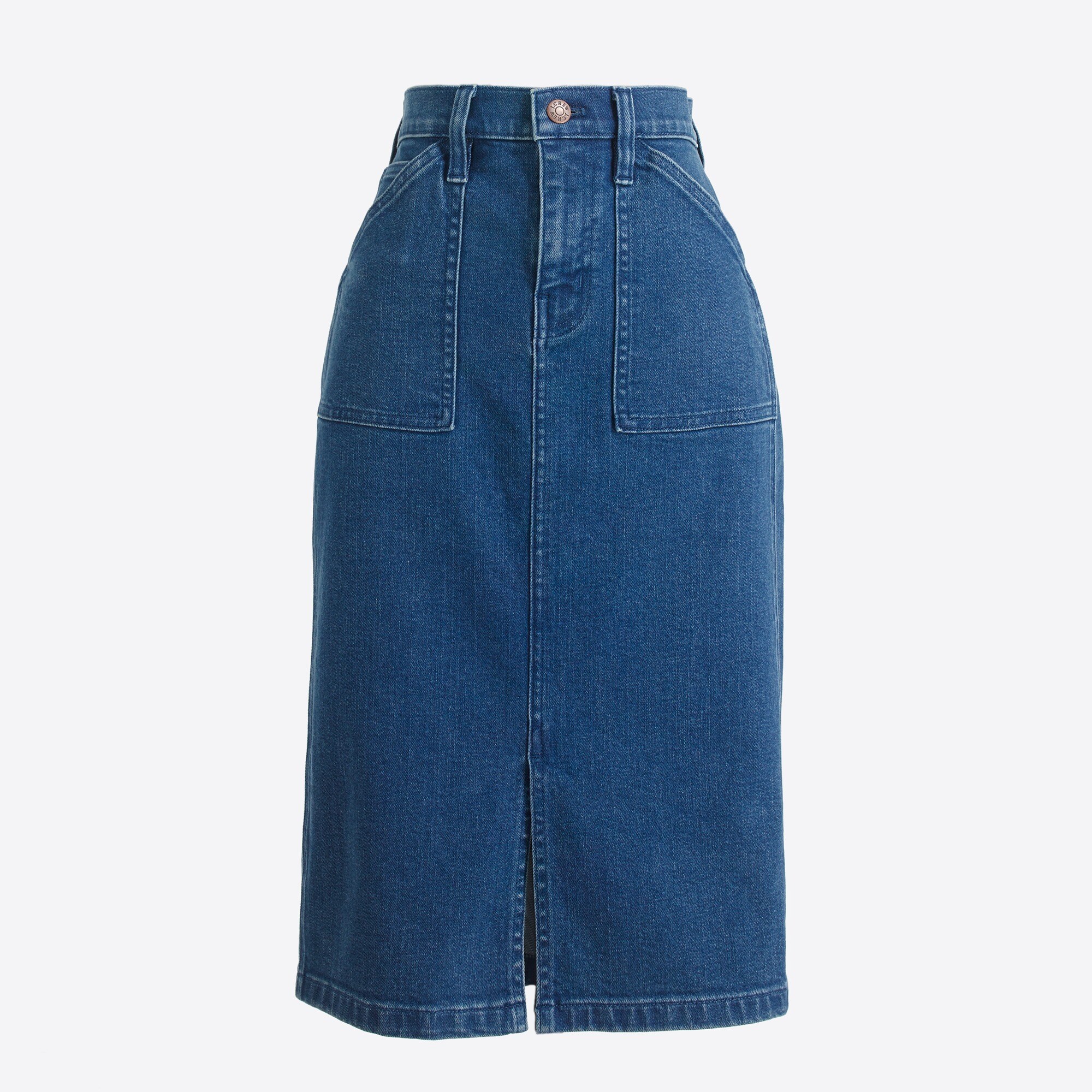 Front-slit skirt
