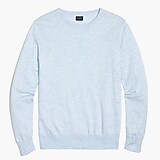 Cotton-linen crewneck sweater