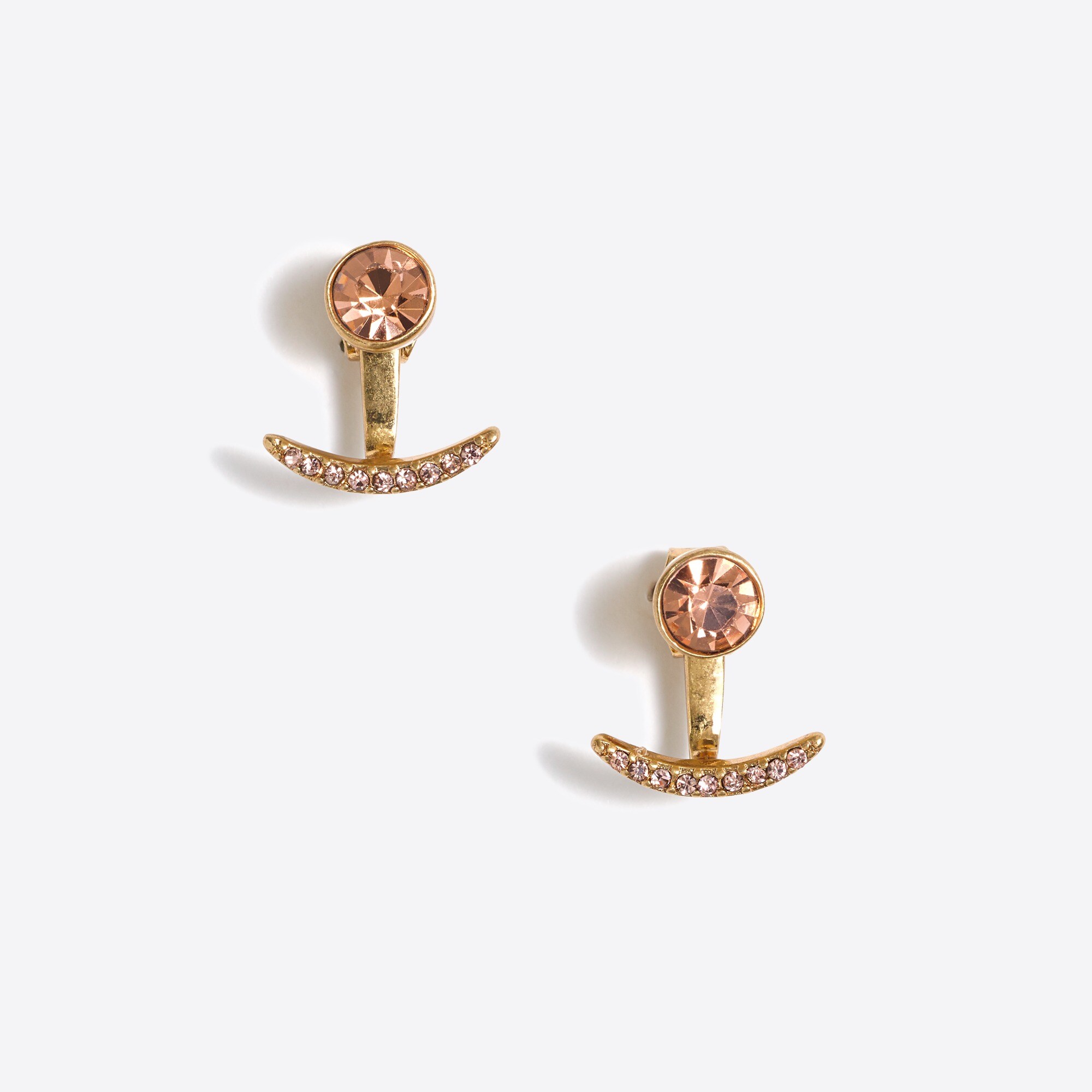 Crescent moon ear jacket