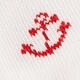 Anchor no-show socks RED NAVY ANCHOR anchor no-show socks for women