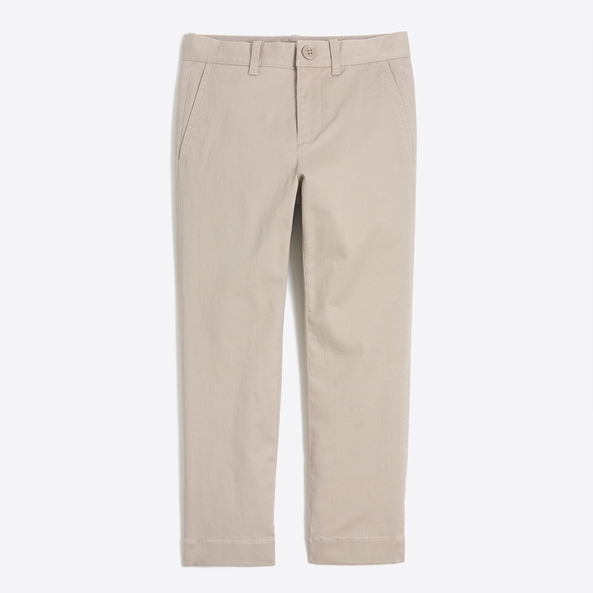 Boys' slim pant in flex khaki