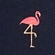 Flamingo tank top NEON DAHLIA NAVY factory: flamingo tank top for women