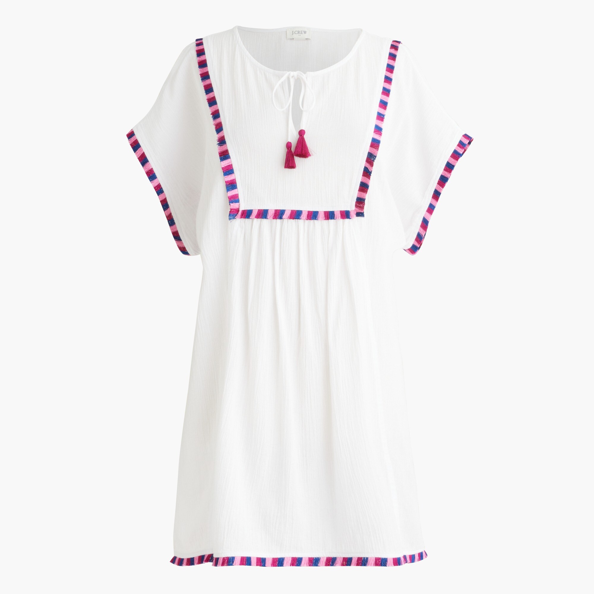 fringe beach tunic for women