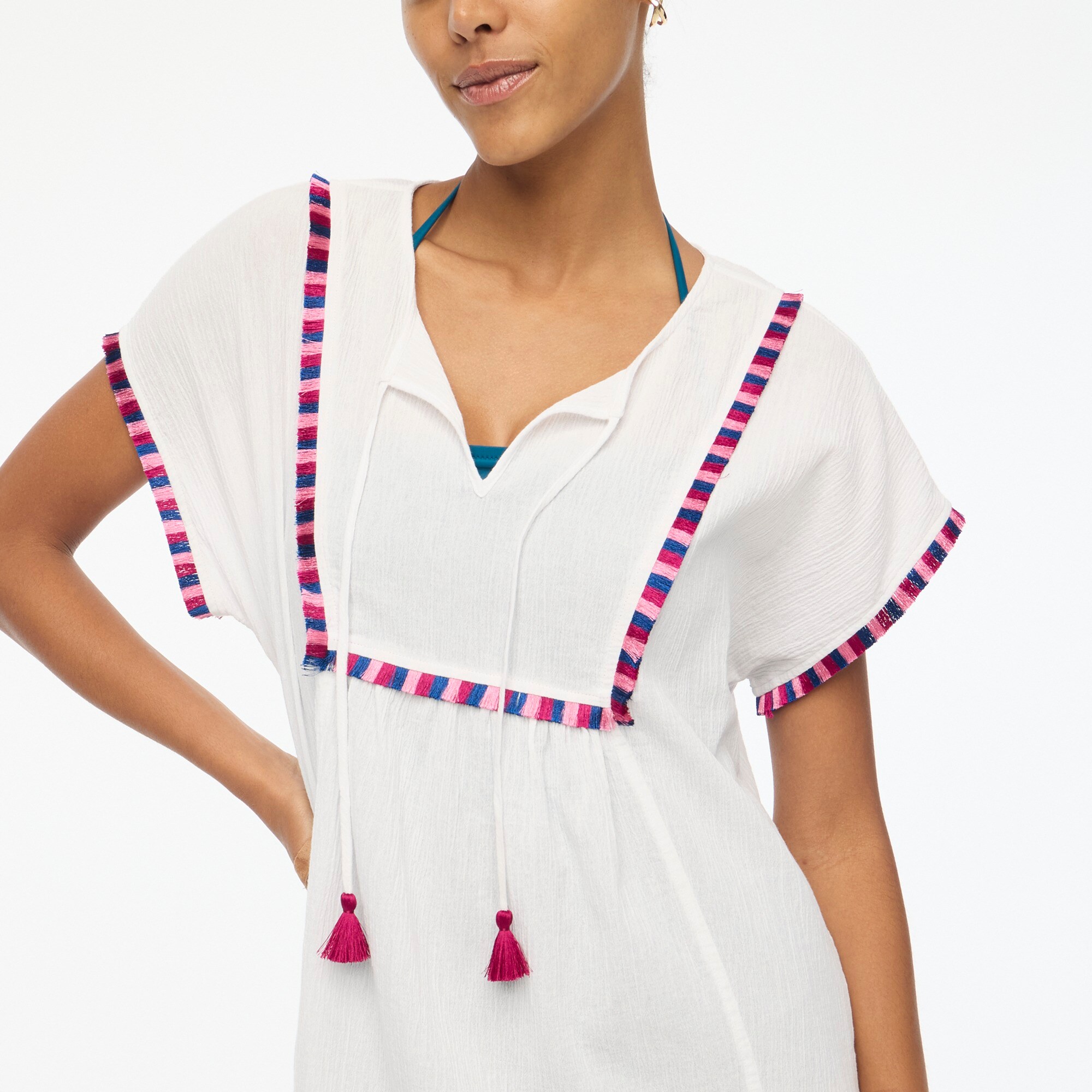 Fringe beach tunic