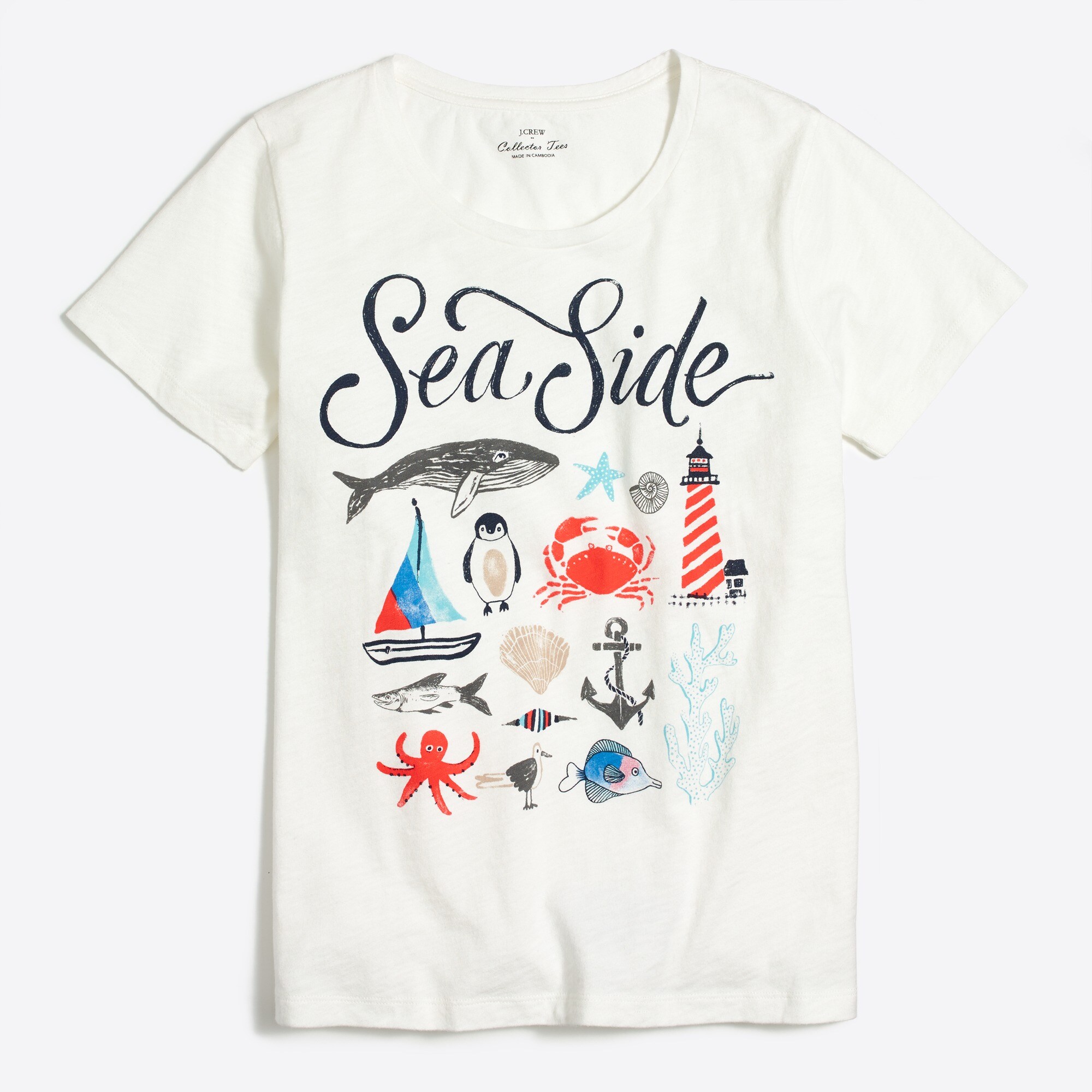 sea life collector tee for women