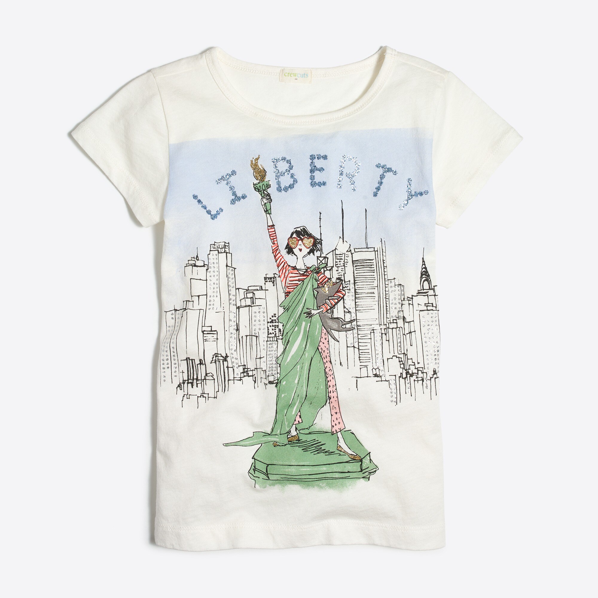 Girls' Maddie liberty graphic tee