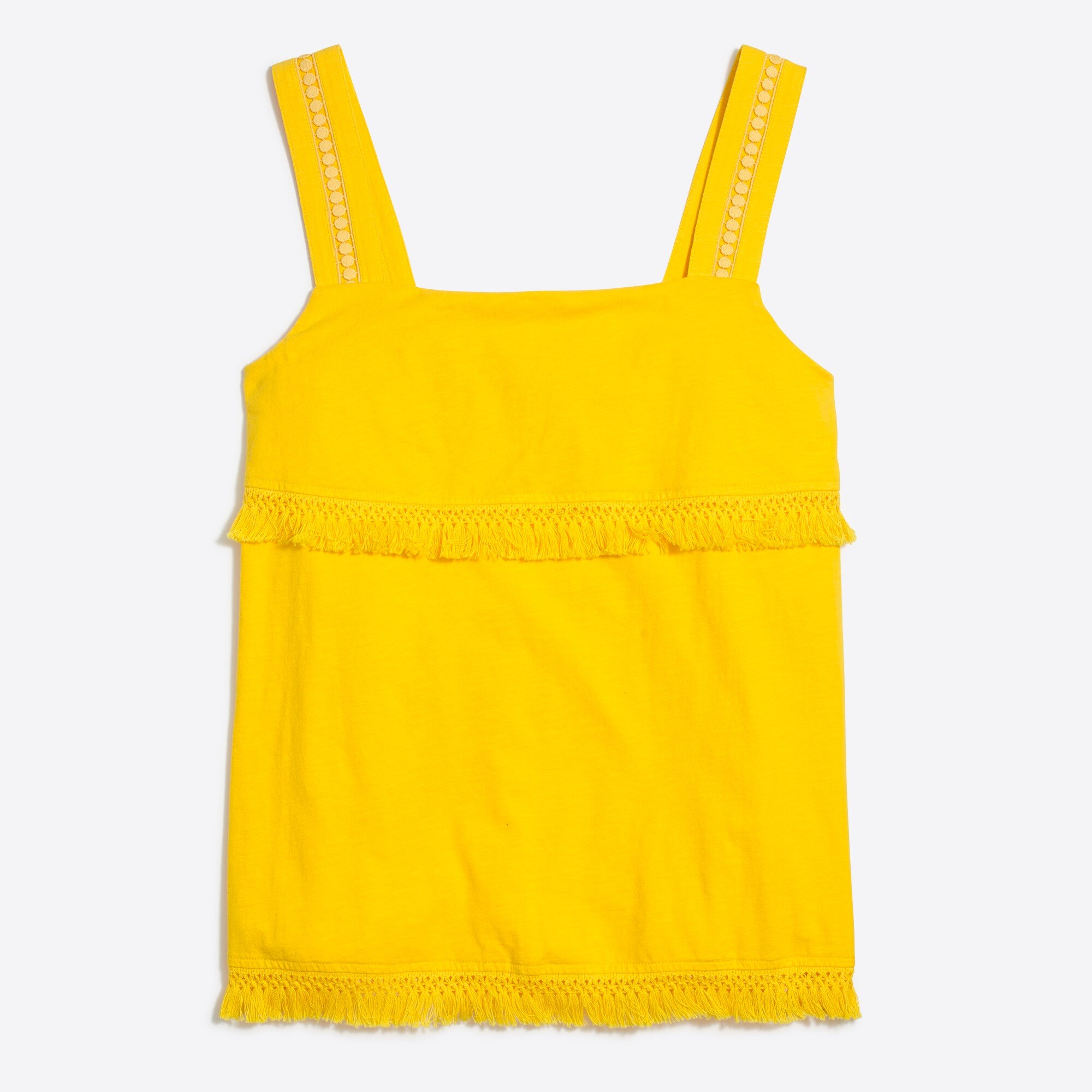 fringe tank top for women