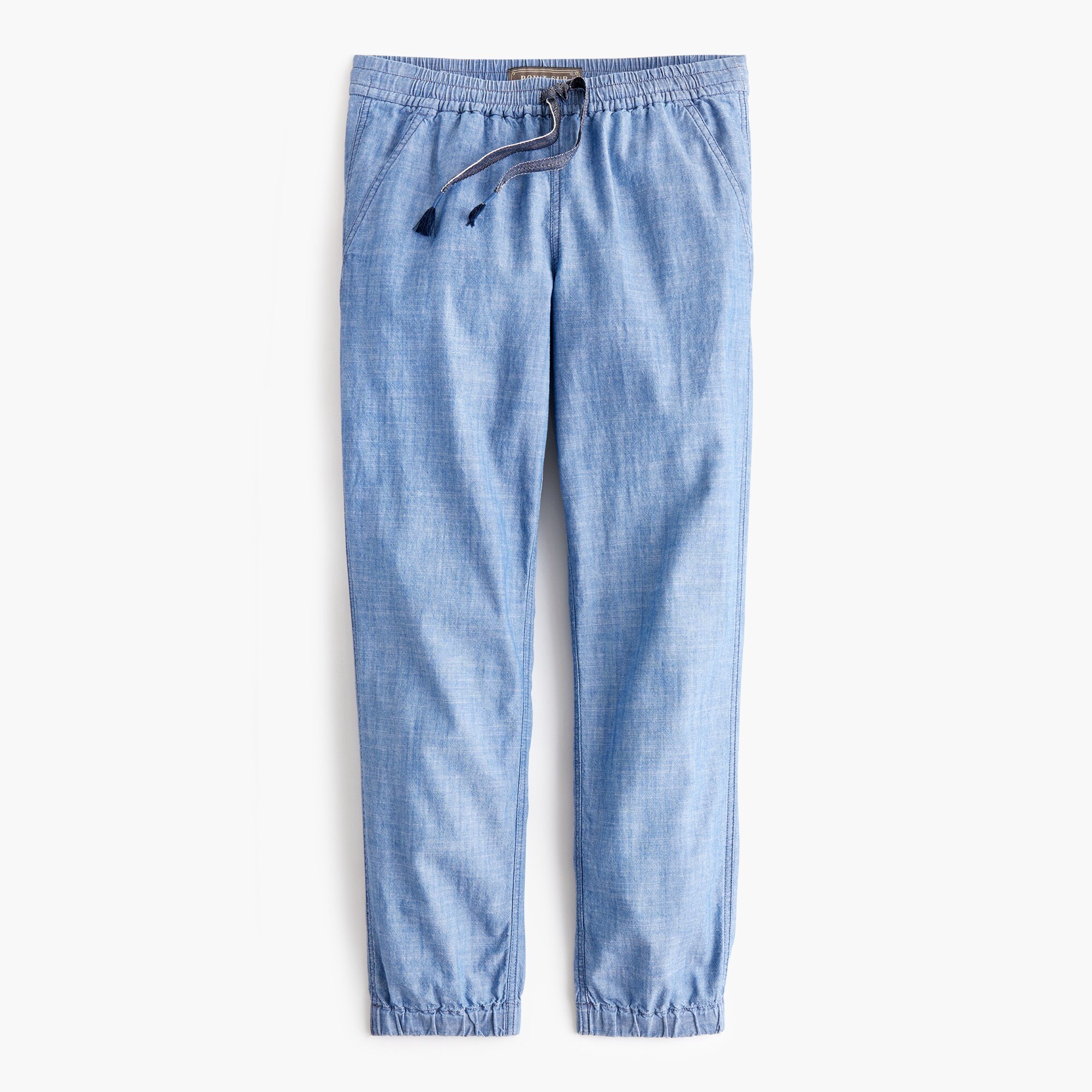 Point sur seaside pant in chambray