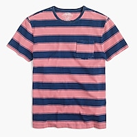Wallace & Barnes T-shirt in indigo stripe : | J.Crew