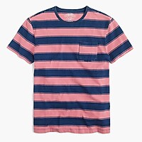 Wallace & Barnes T-shirt in indigo stripe : | J.Crew