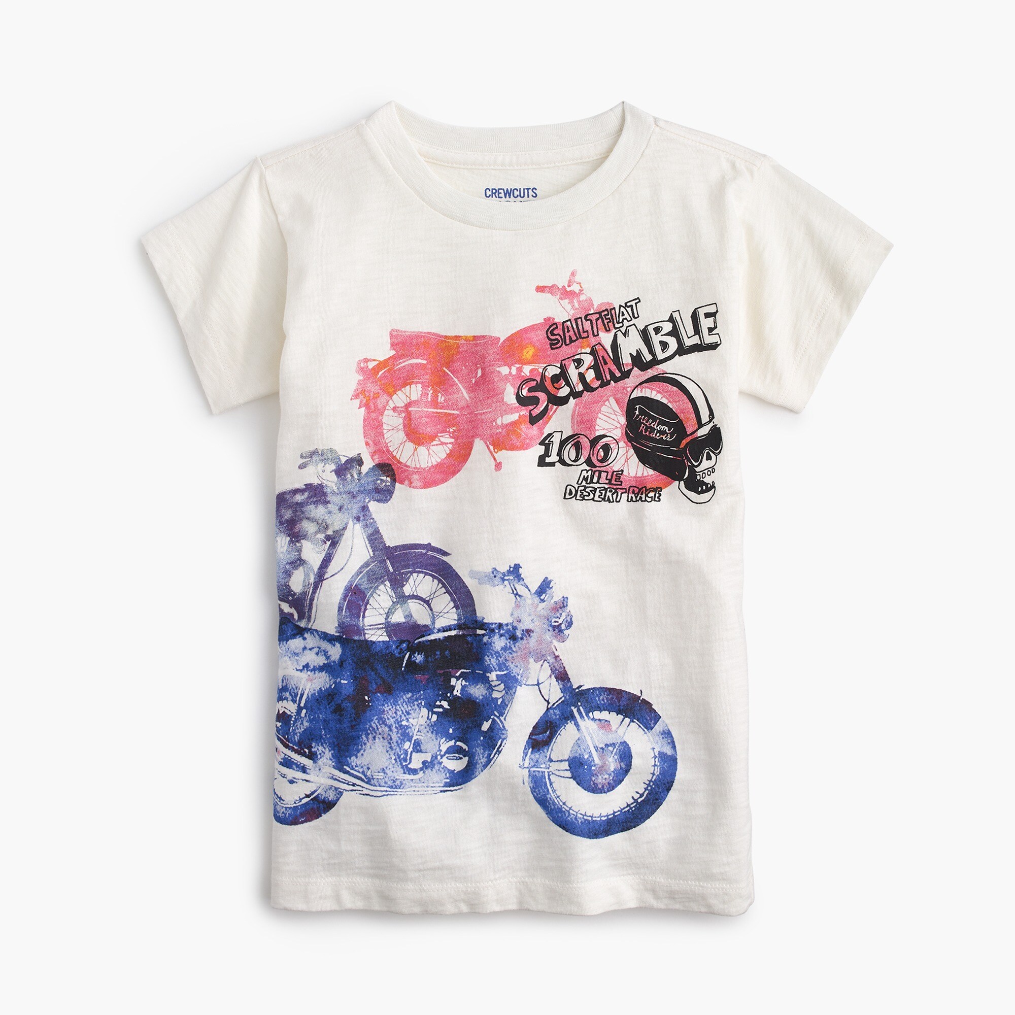 J.Crew: Boys' Watercolor Motorcycle T-shirt