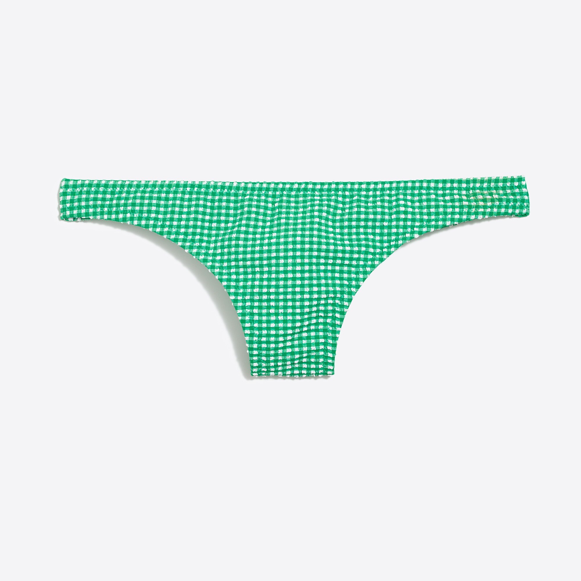 Gingham bikini bottom