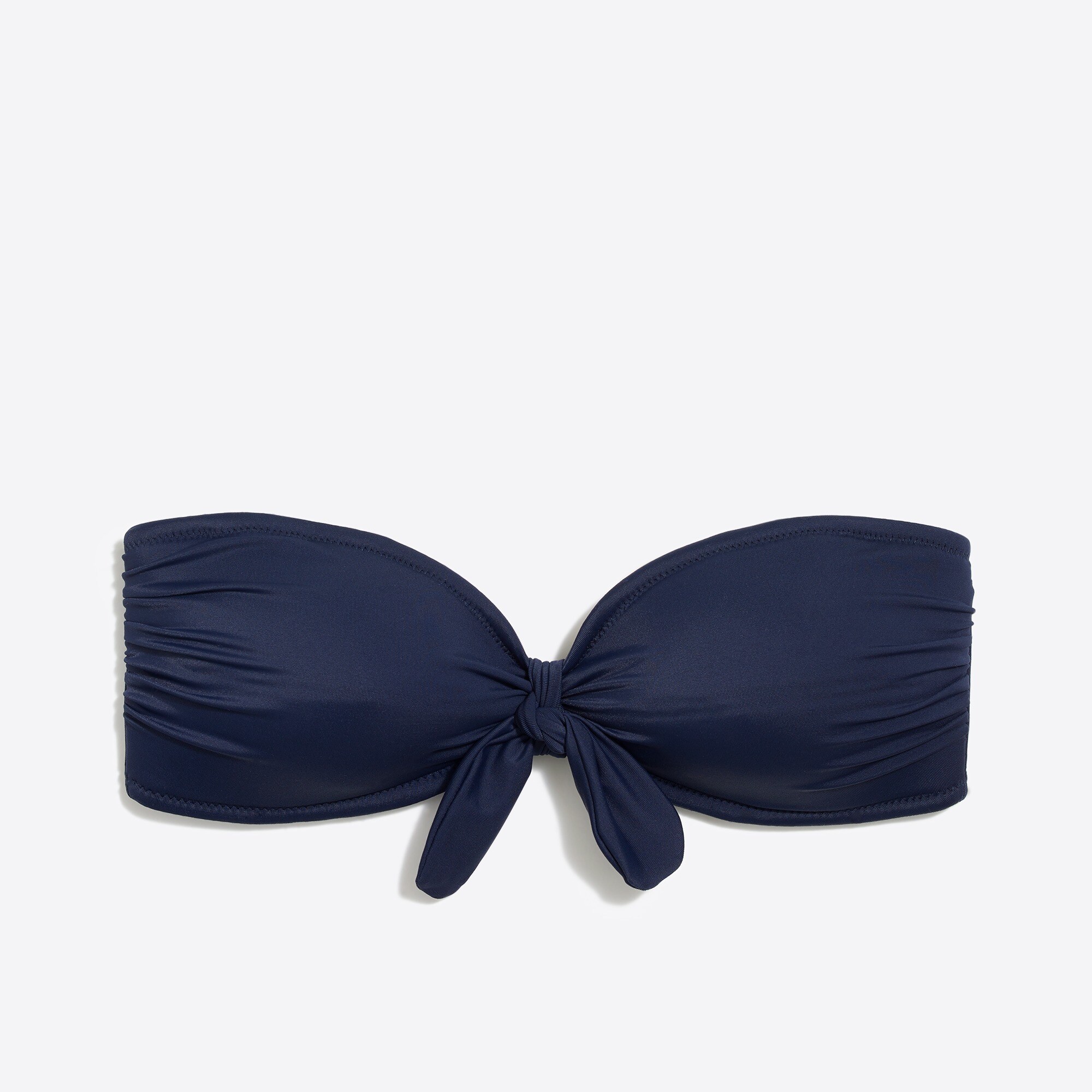 Tie-front bandeau top