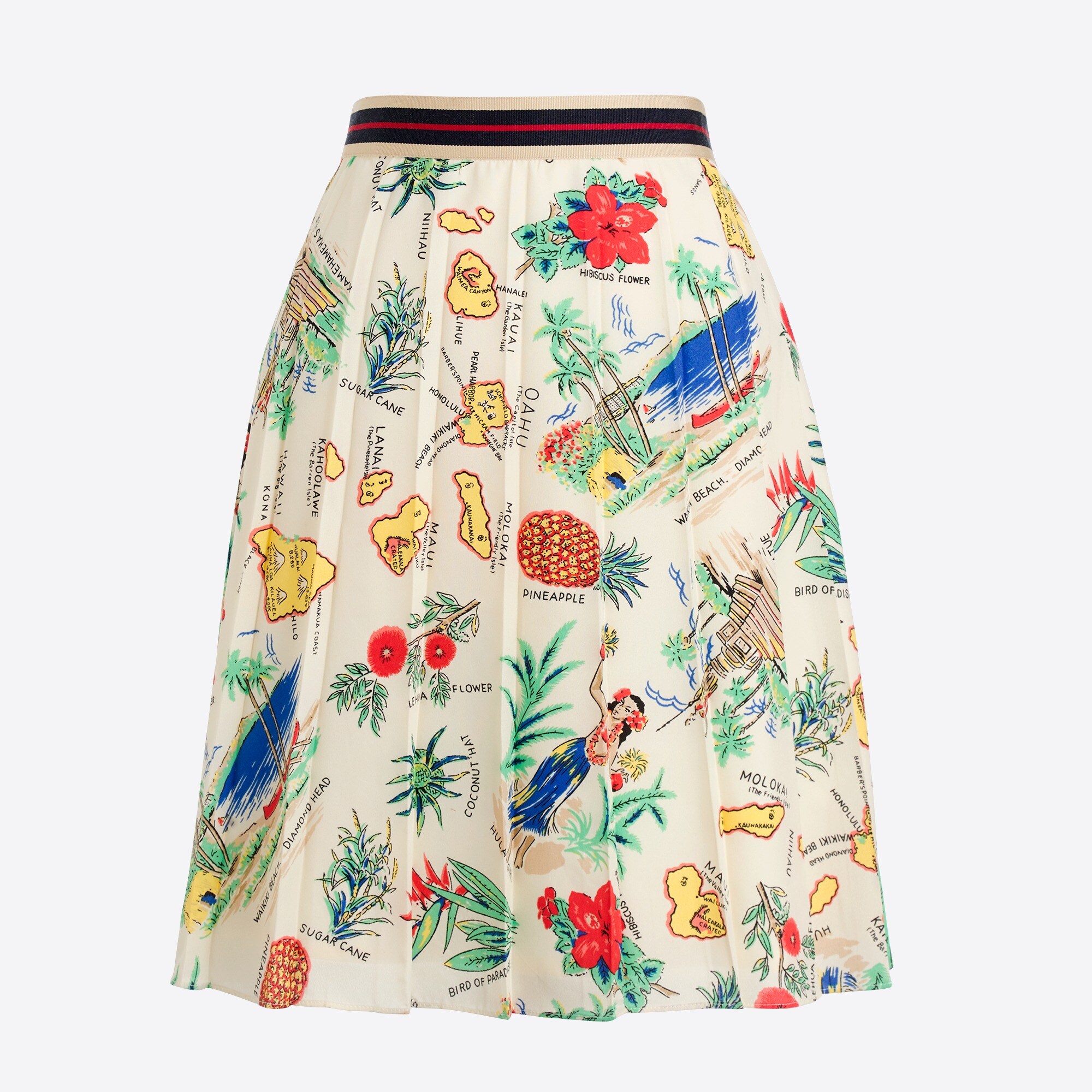 Factory Pleated Skirt For Women