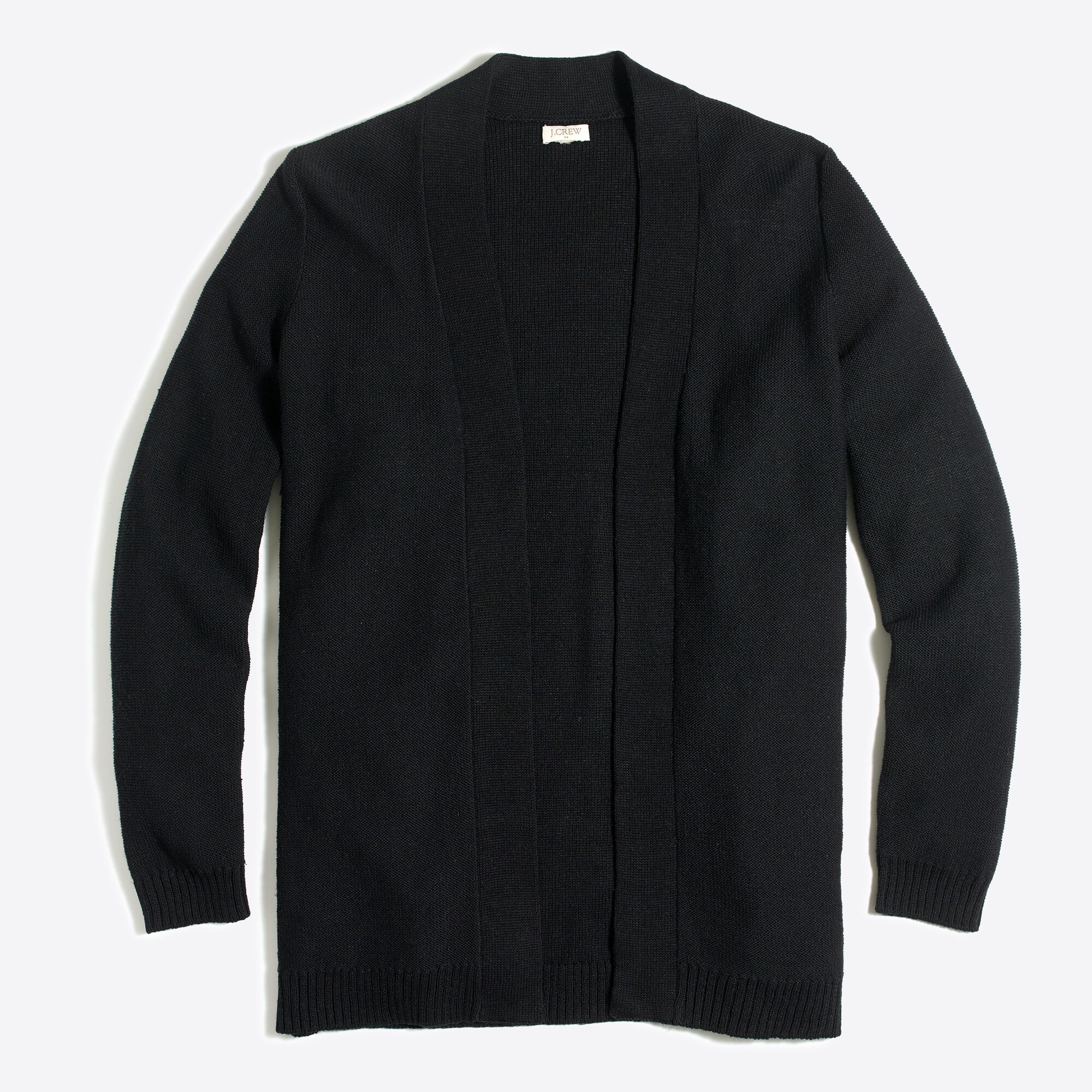 Linen-cotton yoga cardigan sweater
