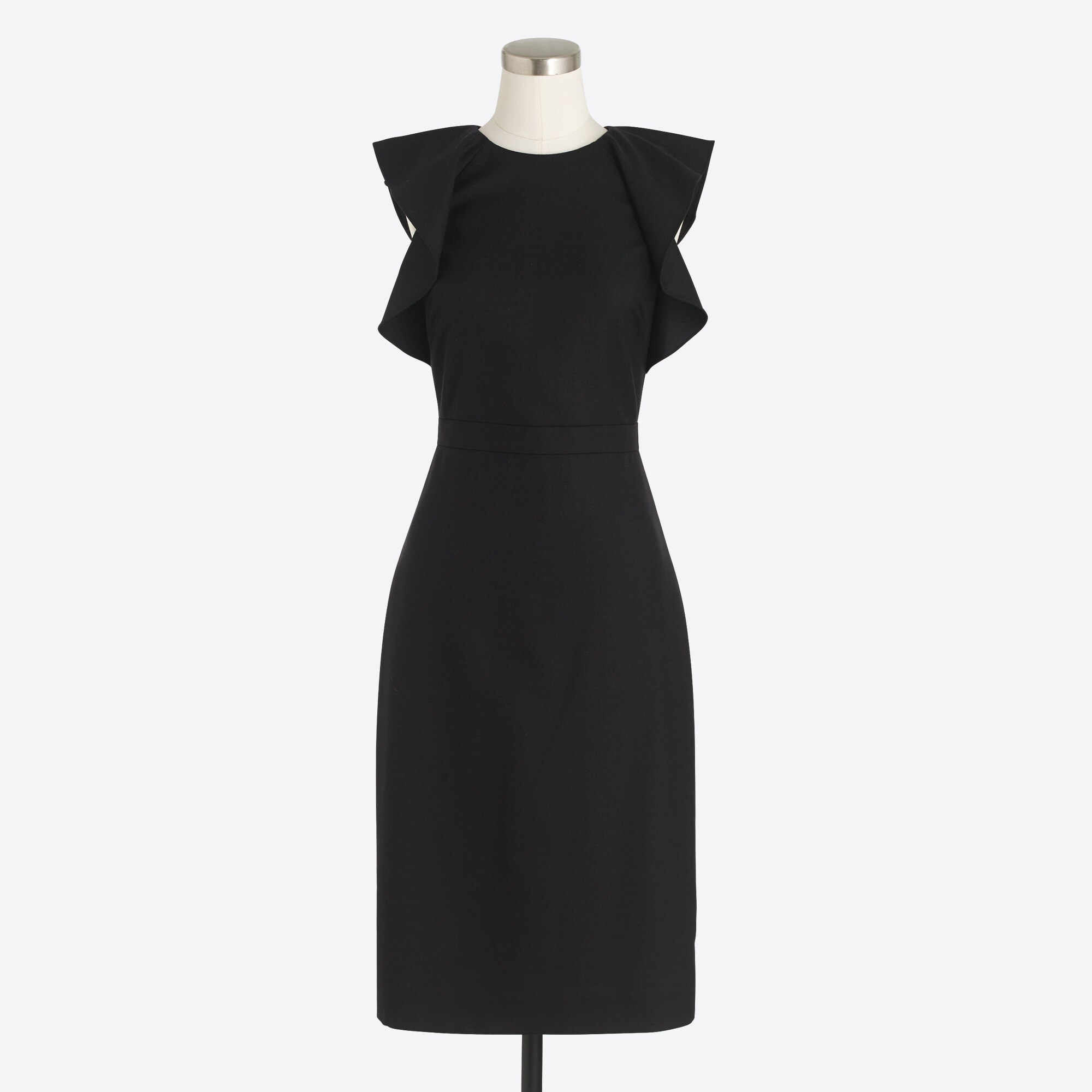 Flutter-sleeve dress
