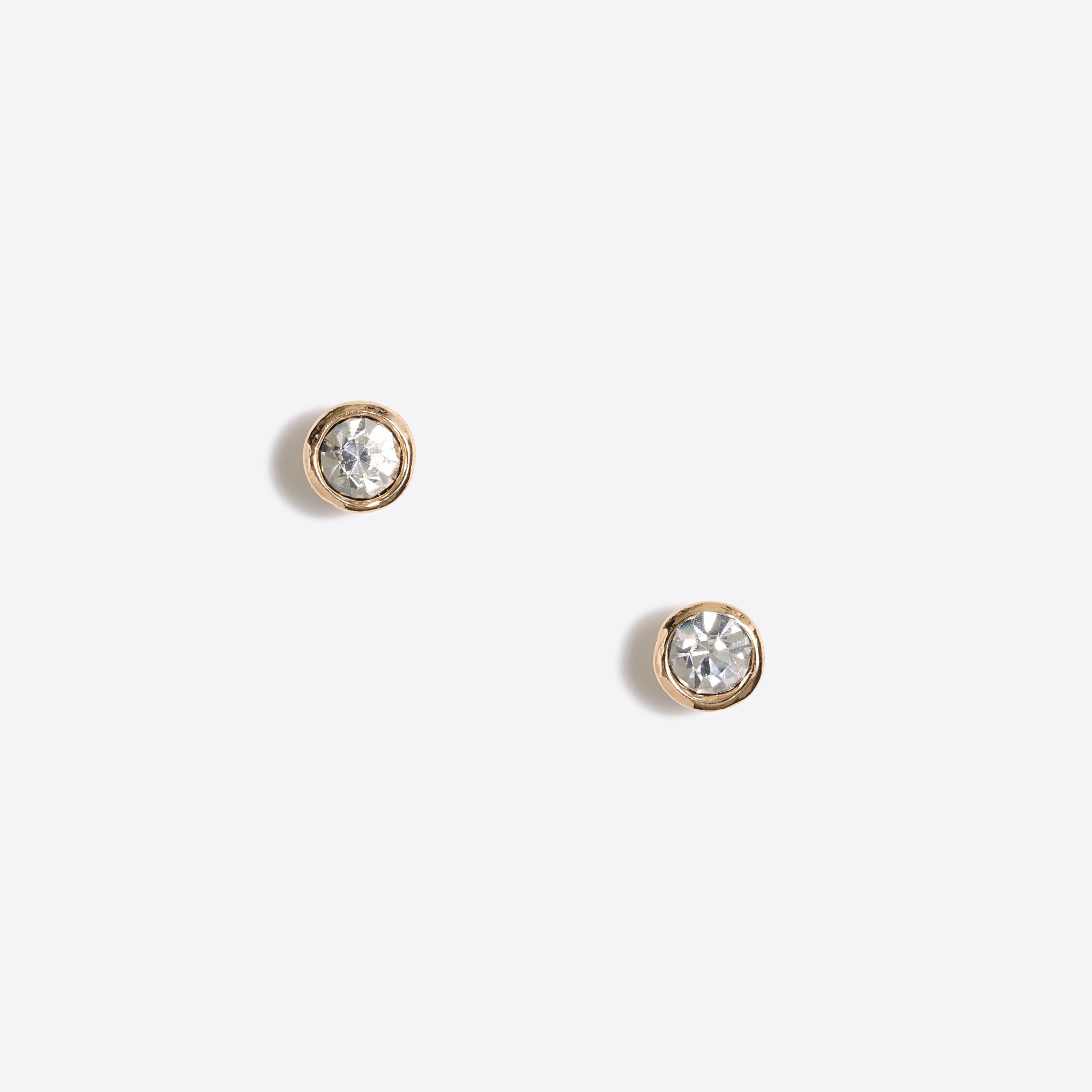 Crystal stud earrings
