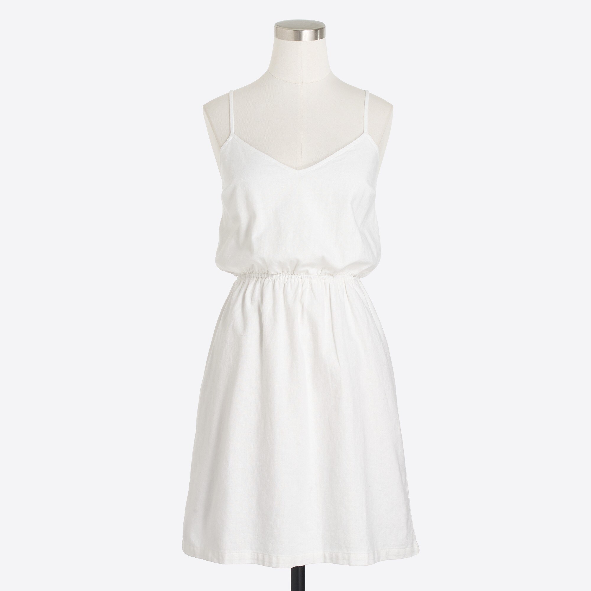 Linen cami dress