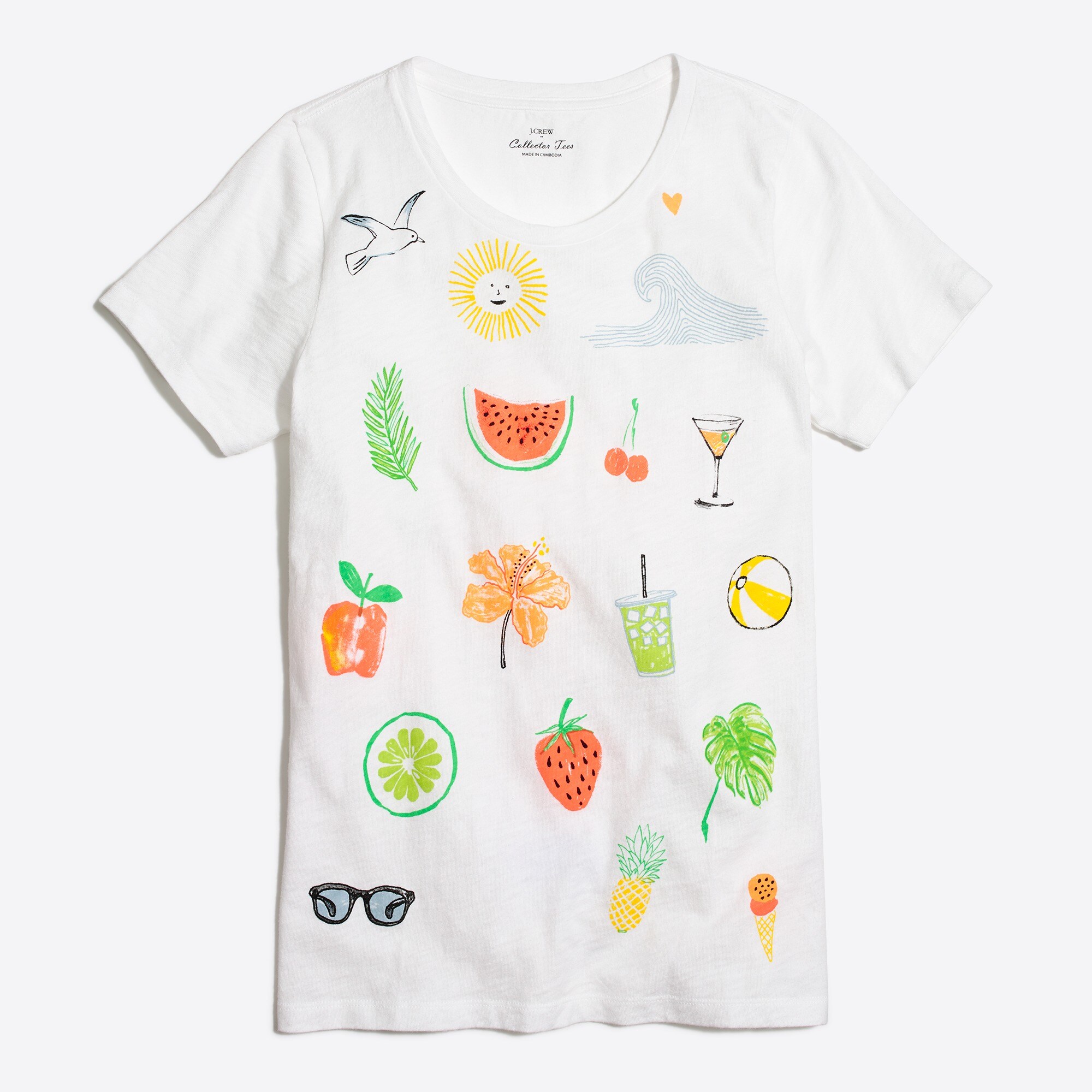 summer icon collector tee for women