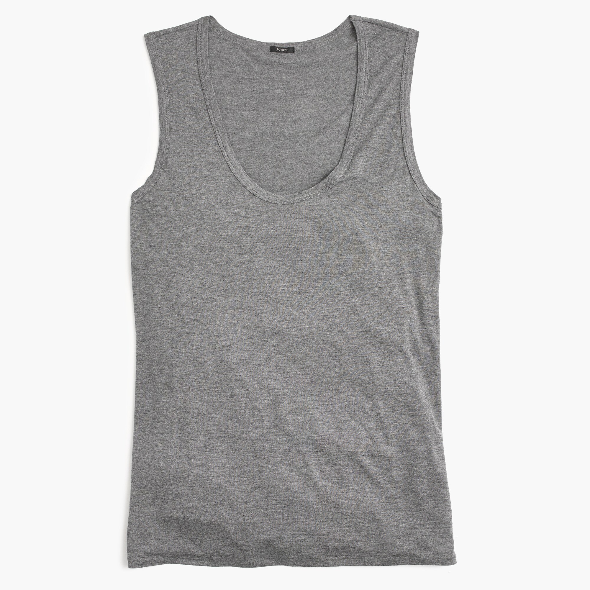 Scoopneck drapey tank top